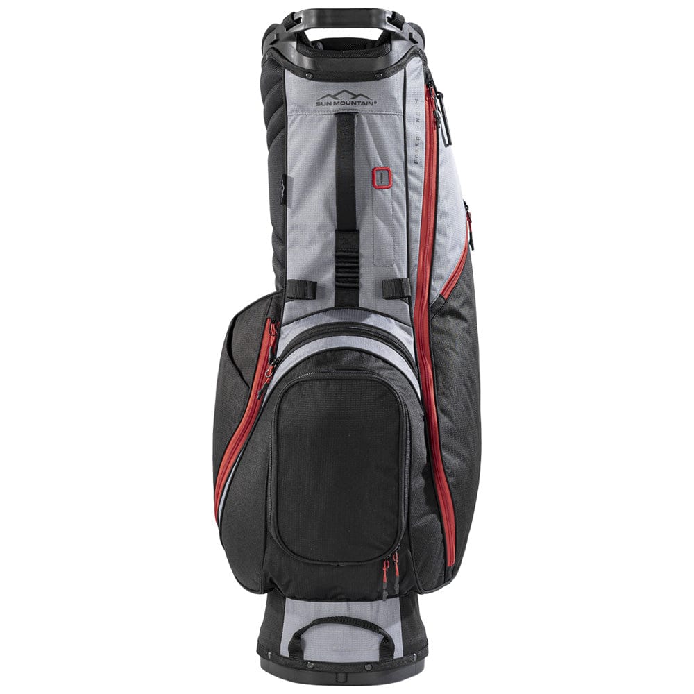Sun Mountain Forerunner Stand Bag - Black/Nickel/Red - Image 3