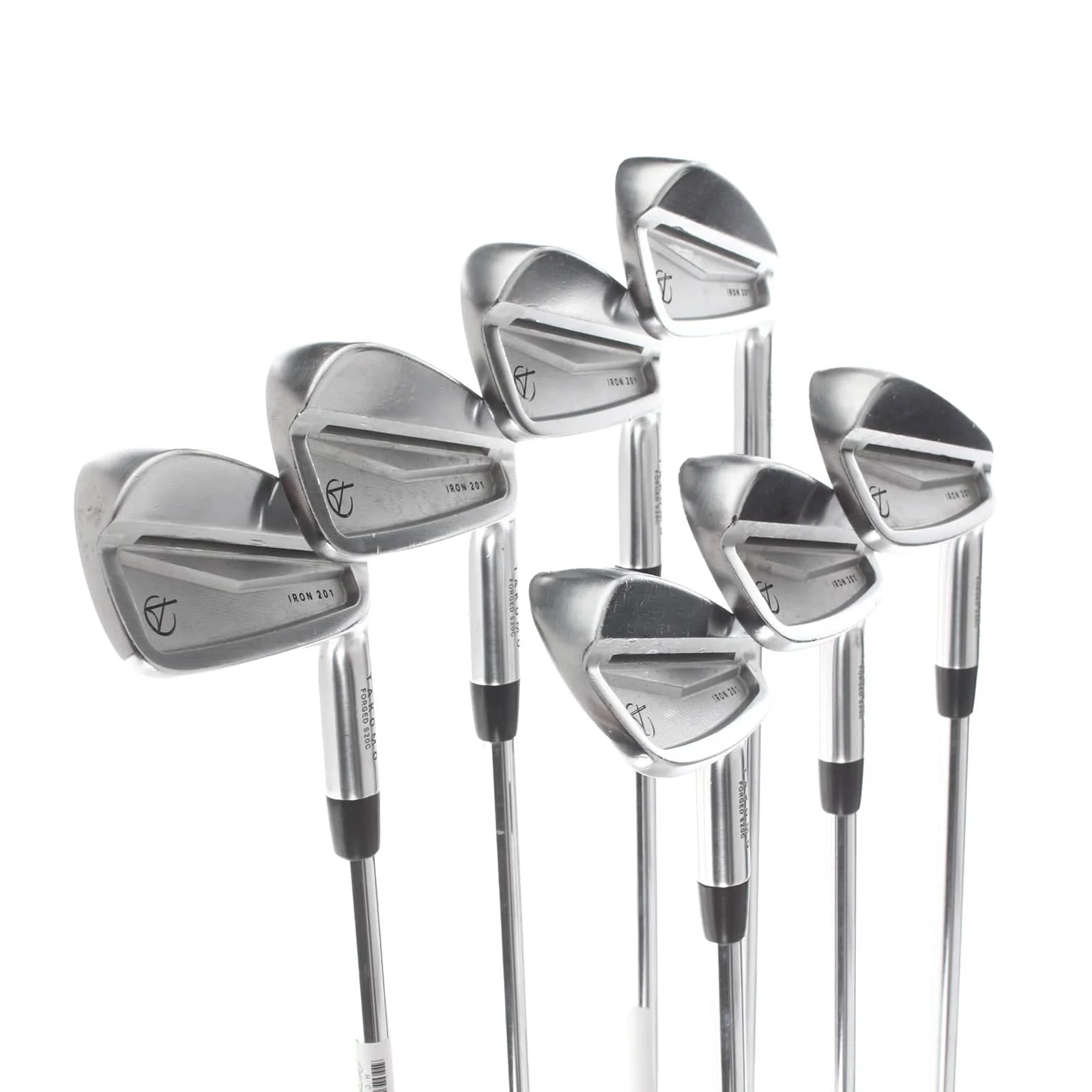 Takomo 201 Steel Mens Right Hand Irons 4-PW Stiff - KBS Tour 120 - Image 2