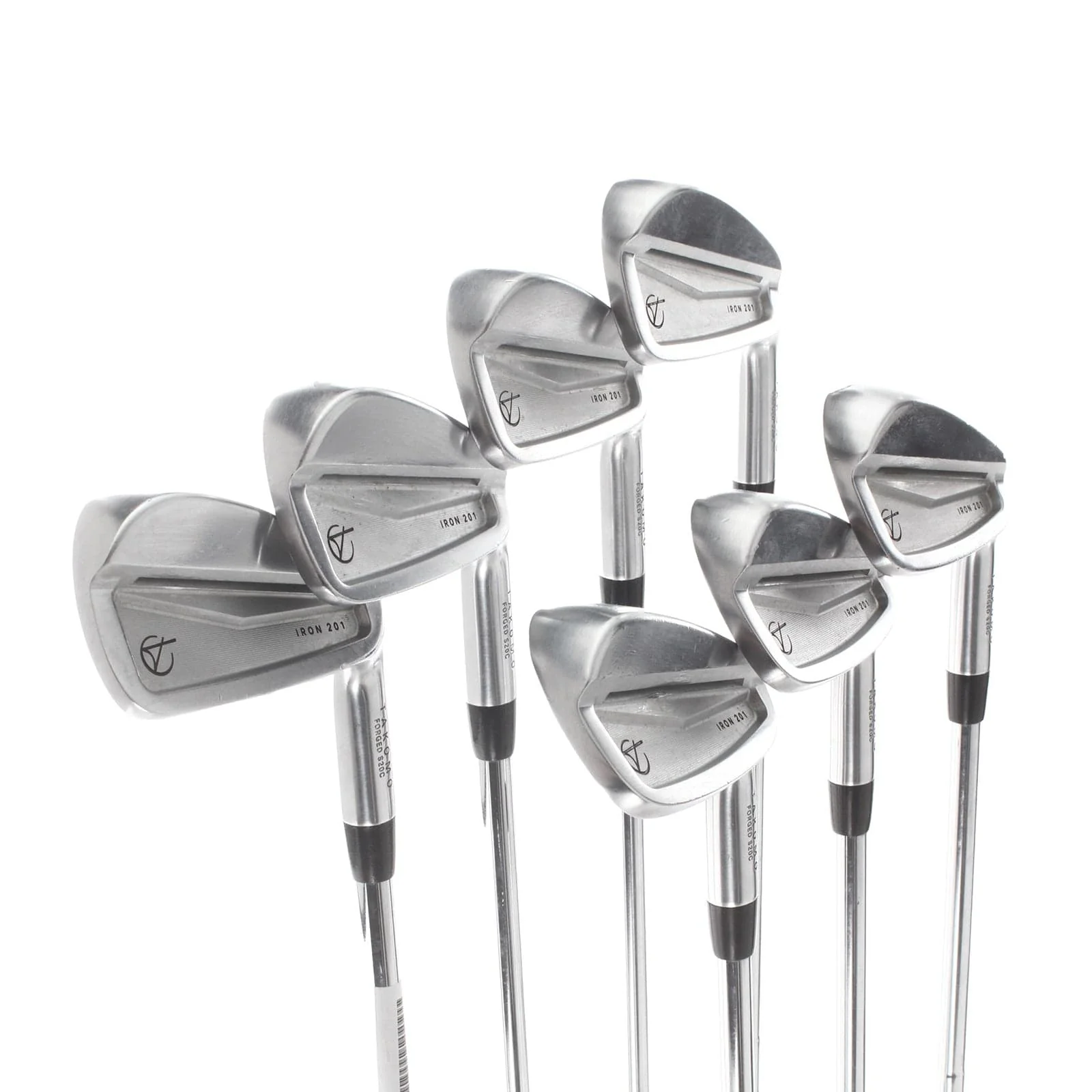 Takomo 201 Steel Mens Right Hand Irons 4-PW Stiff - KBS Tour Lite - Image 2