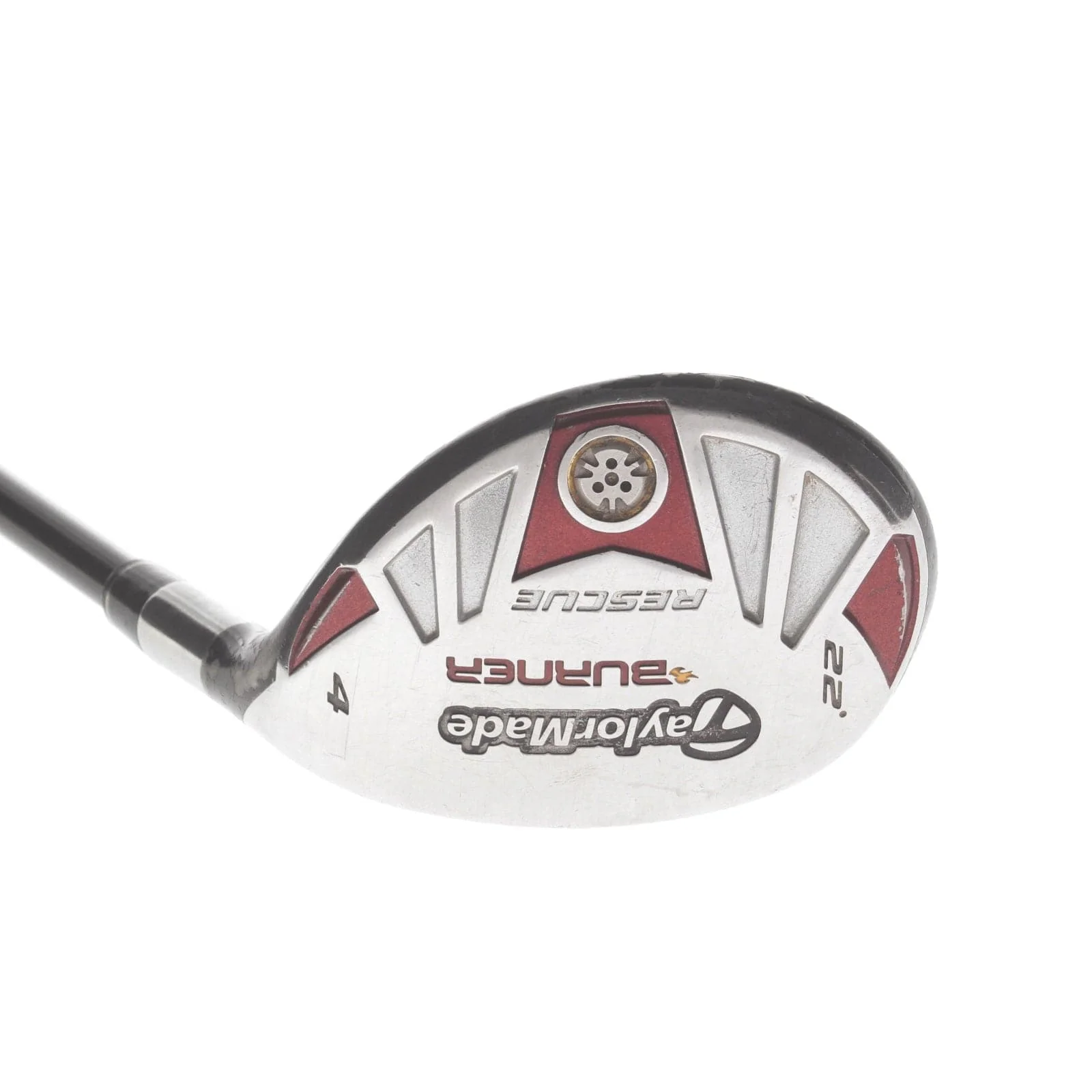 TaylorMade Burner 2007 Graphite Mens Right Hand 4 Hybrid 22* Regular - TaylorMade REAX Superfast 65g