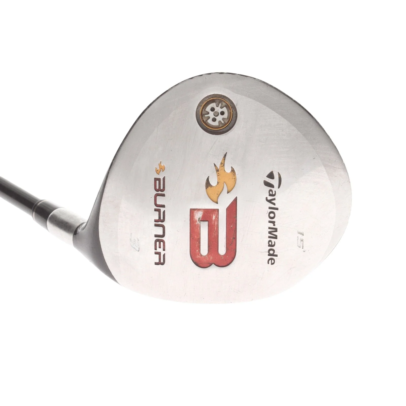 TaylorMade Burner 2008 Graphite Mens Right Hand Fairway 3 Wood 15* Regular - TaylorMade Reax 49
