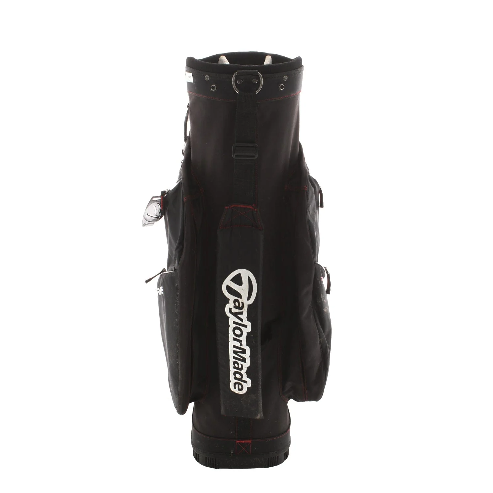 TaylorMade Burner Cart Bag - Black/White/Red - Image 5