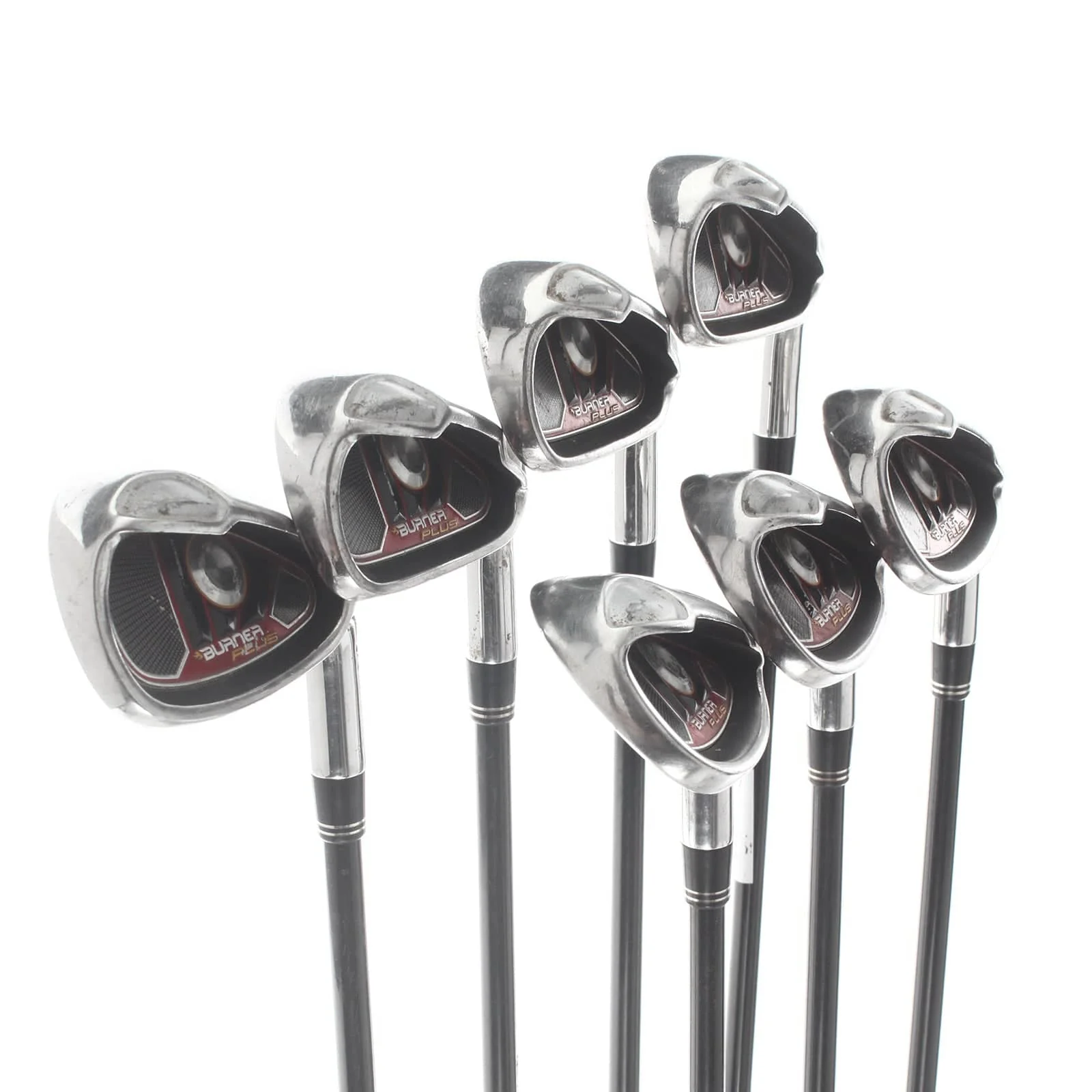 TaylorMade Burner Plus Graphite Mens Right Hand Irons 5-SW Regular - REAX 60 - Image 2