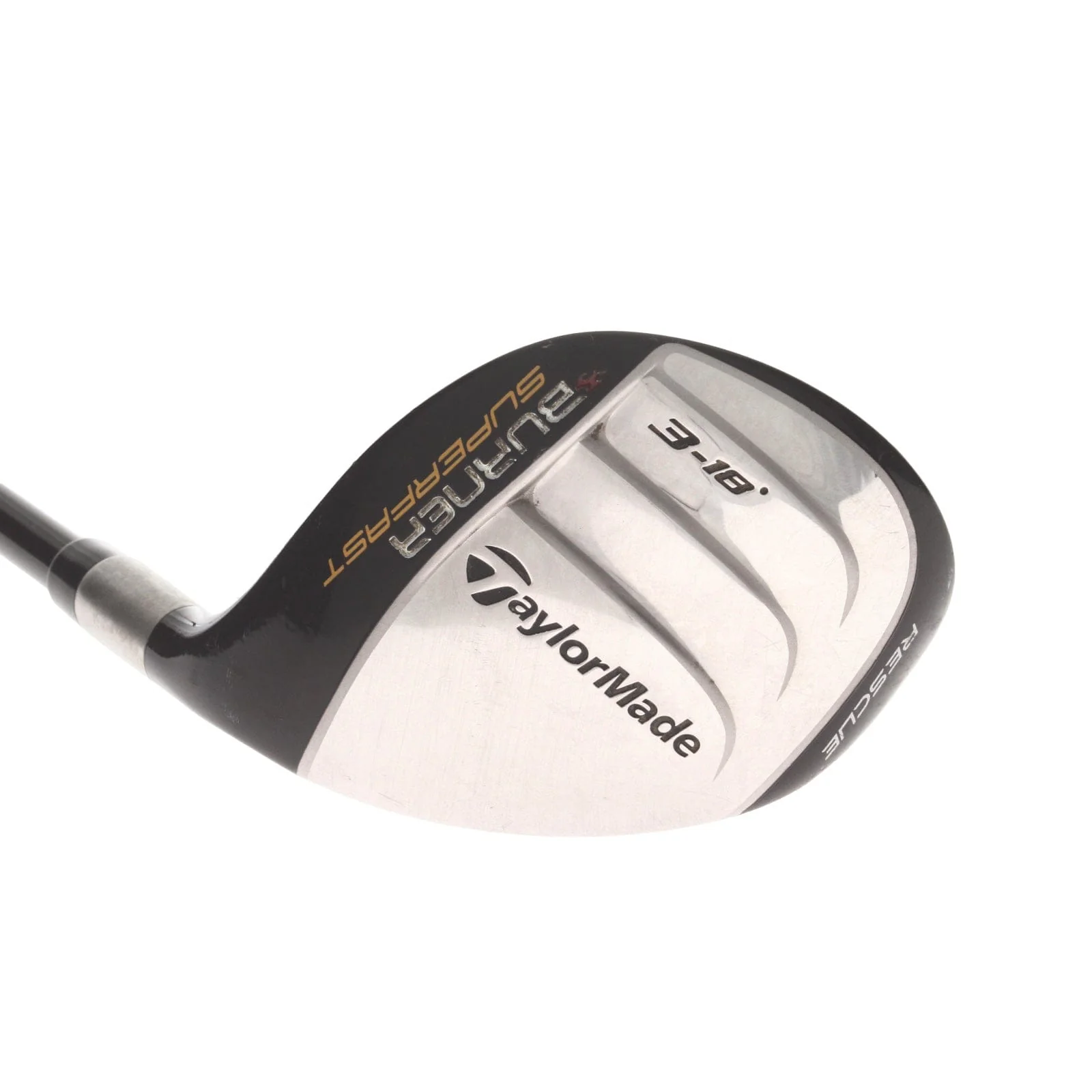 TaylorMade Burner Superfast Graphite Mens Right Hand 3 Hybrid 18* Regular - REAX 60