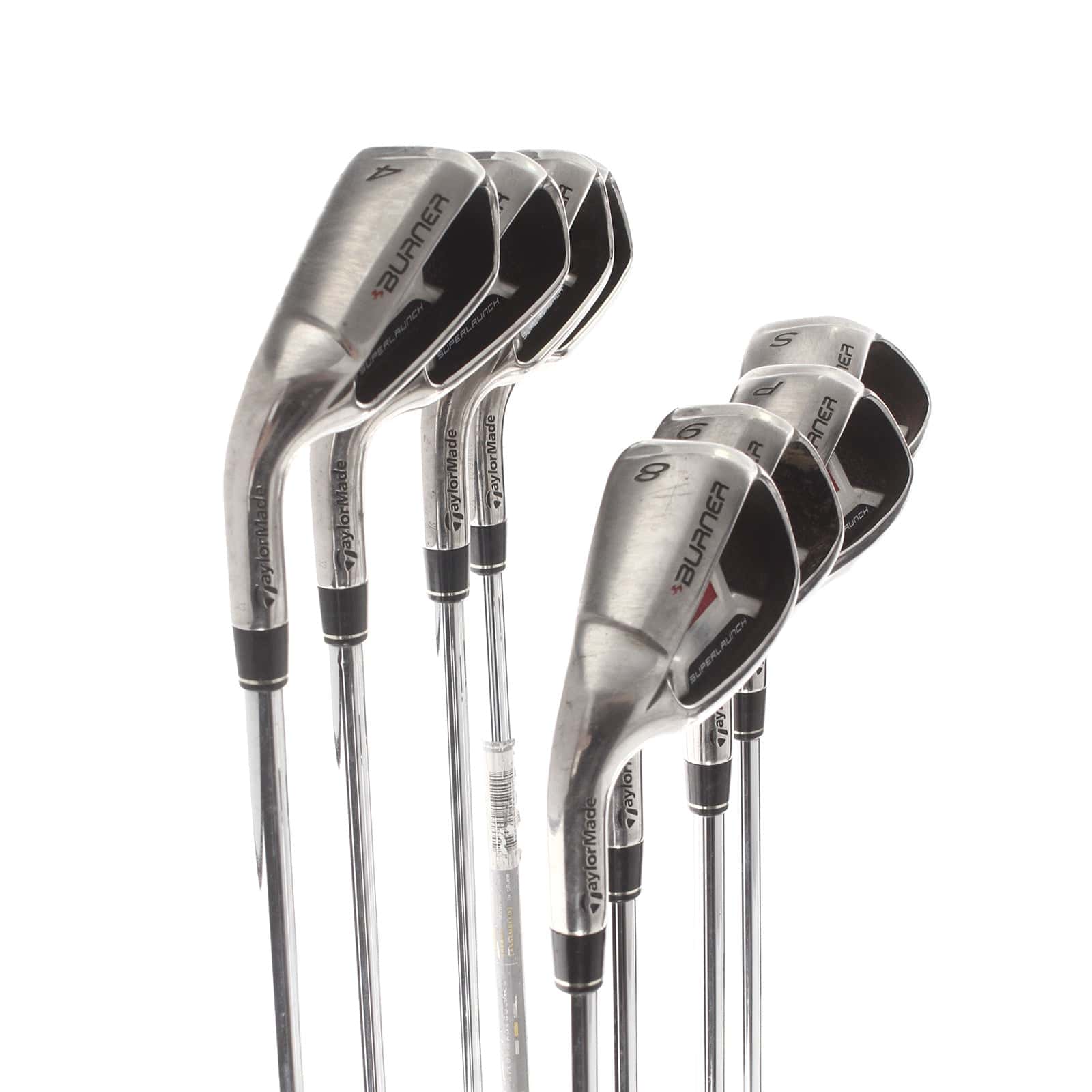 TaylorMade Burner Superlaunch Steel Mens Left Hand Irons 4-SW Regular - Burner 85 - Image 2