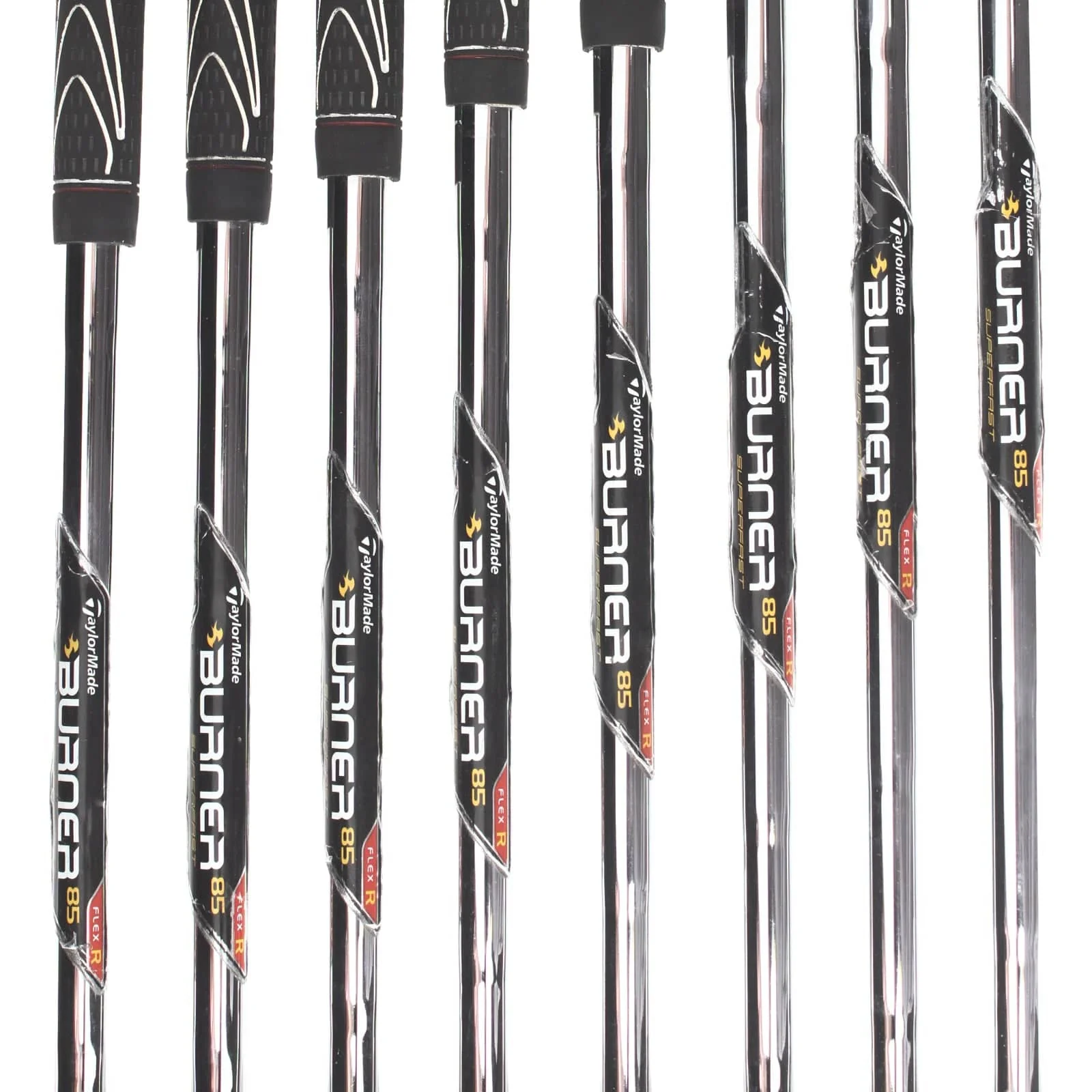 TaylorMade Burner Superlaunch Steel Mens Left Hand Irons 4-SW Regular - Burner 85 - Image 6