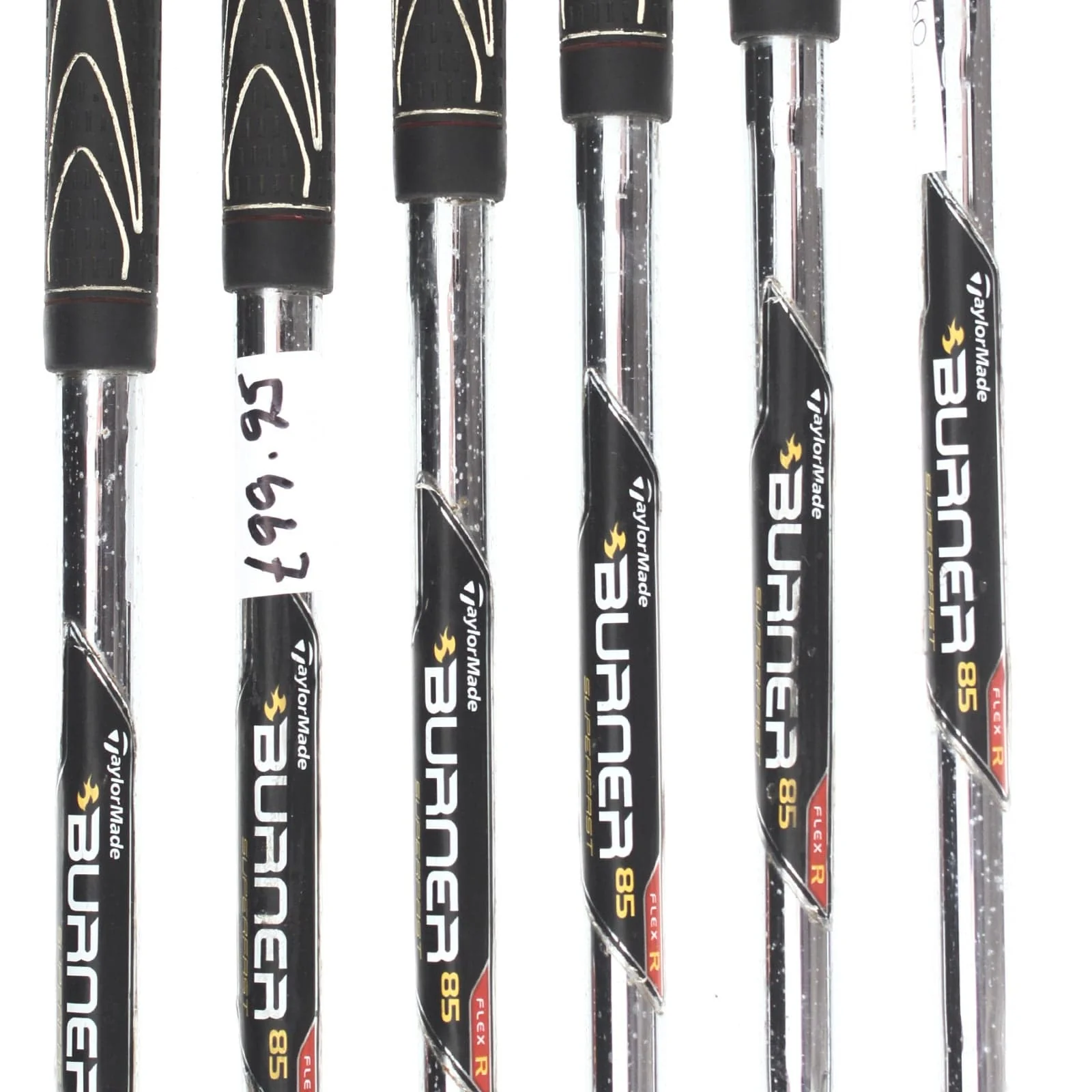 TaylorMade Burner SuperLaunch Steel Mens Left Hand Irons 5-PW Regular - Taylor Made 85g - Image 6
