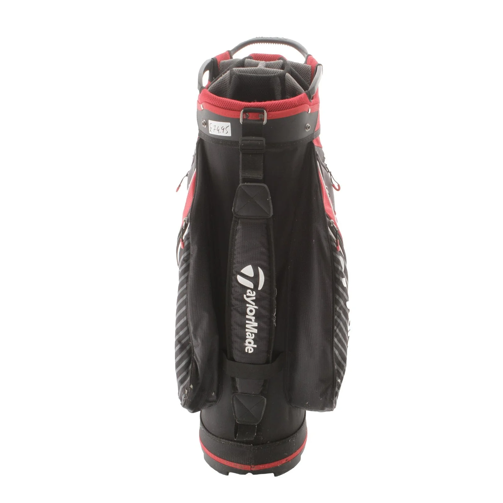 TaylorMade Cart Bag - Grey/Red - Image 5