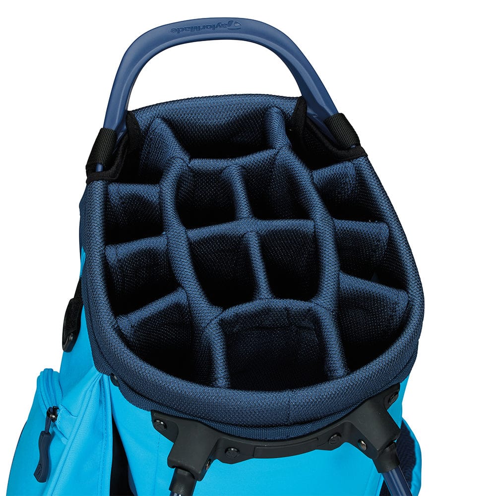 TaylorMade Flextech Crossover Stand Bag - Cyan/Navy - Image 2
