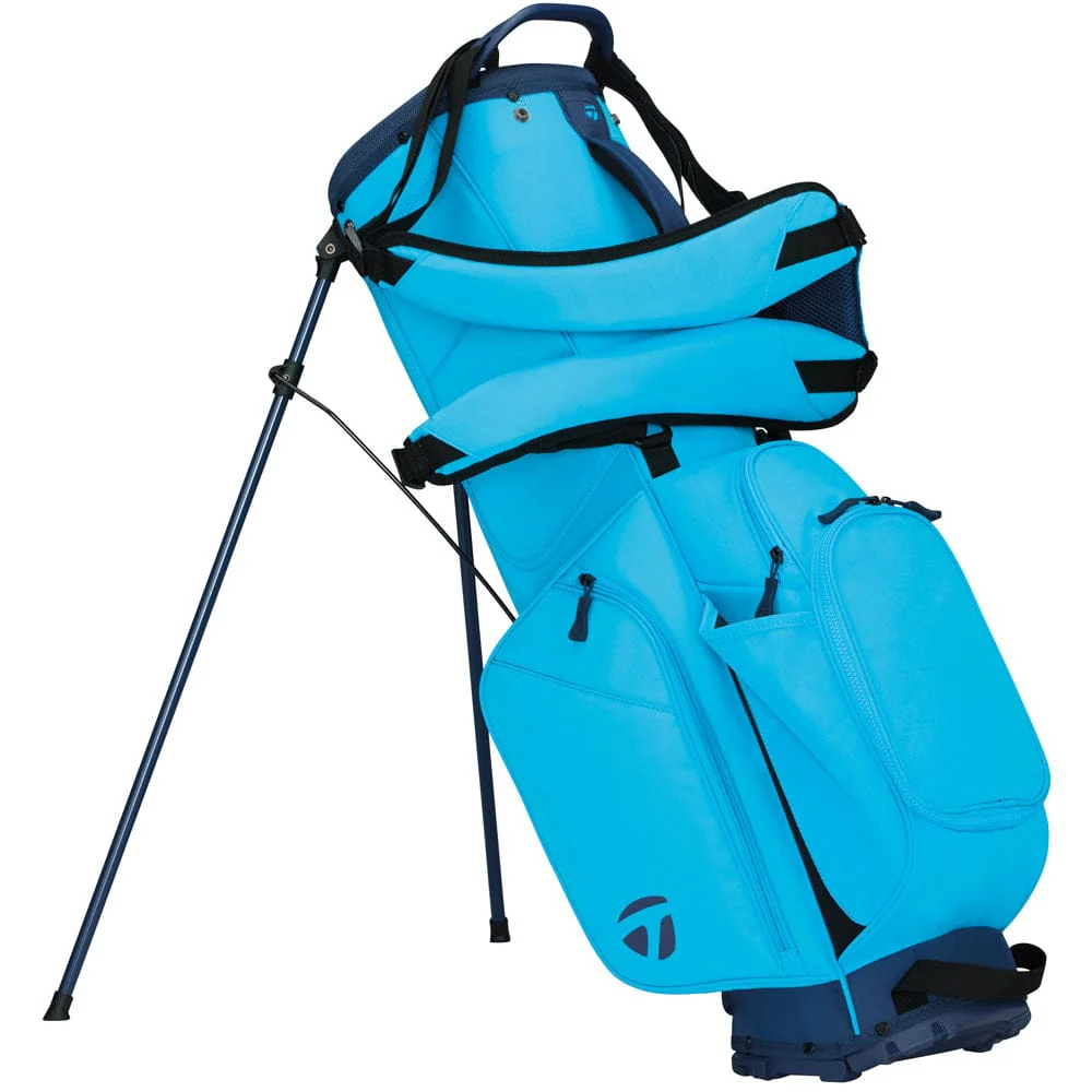 TaylorMade Flextech Stand Bag - Cyan/Navy - Image 3