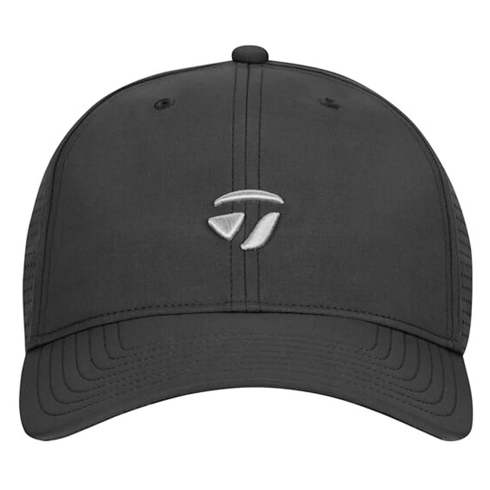 TaylorMade Hamptons Perforated Cap - Black - Image 4