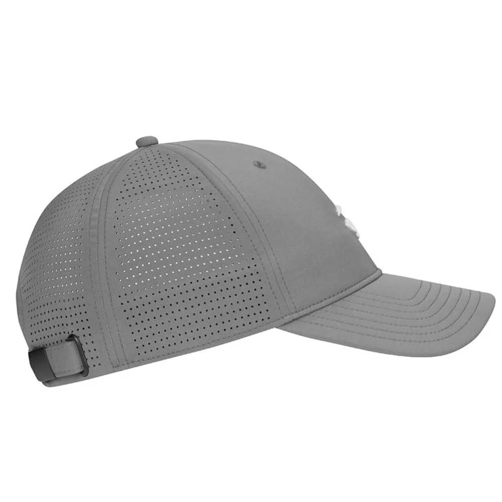 TaylorMade Hamptons Perforated Cap - Grey - Image 3