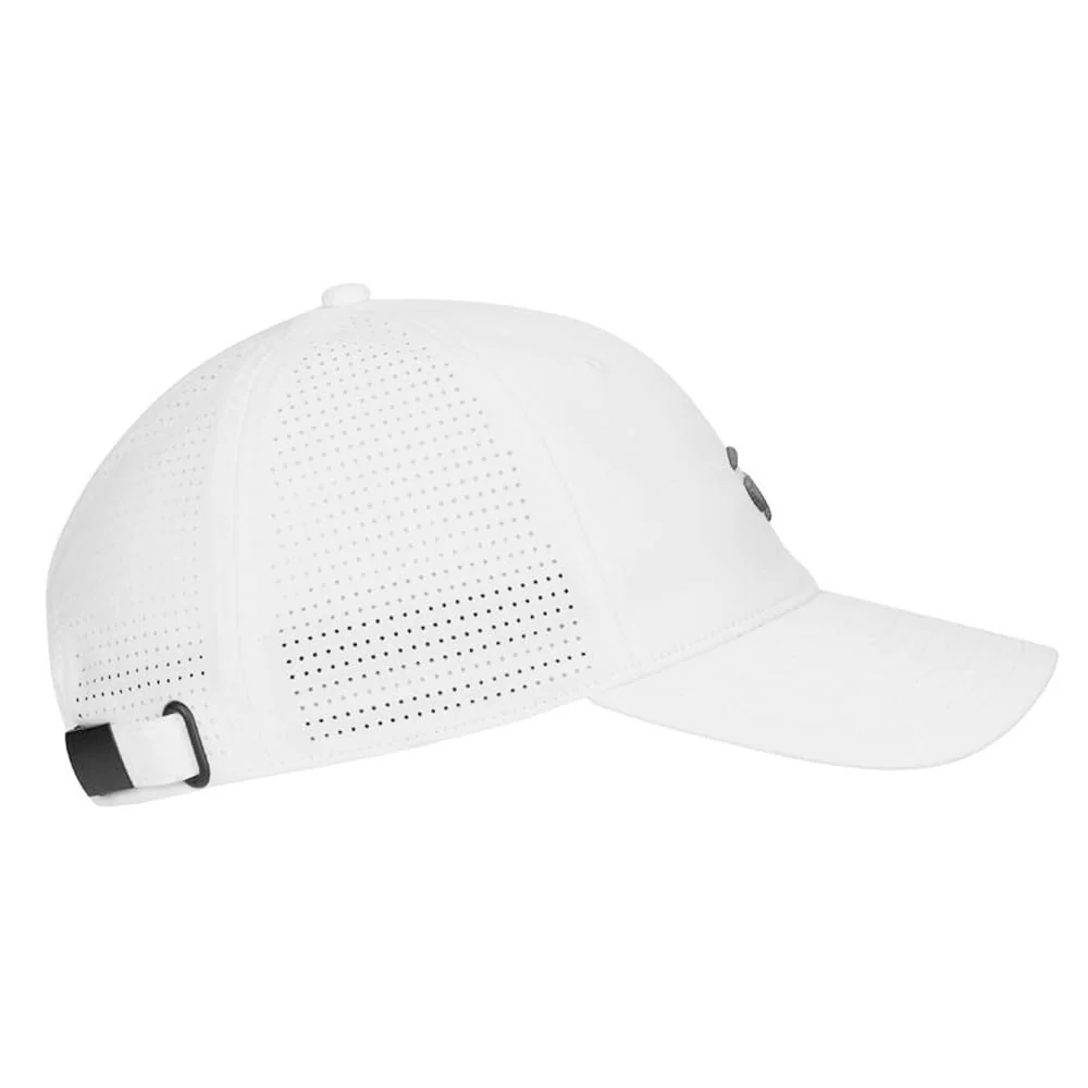 TaylorMade Hamptons Perforated Cap - White - Image 3