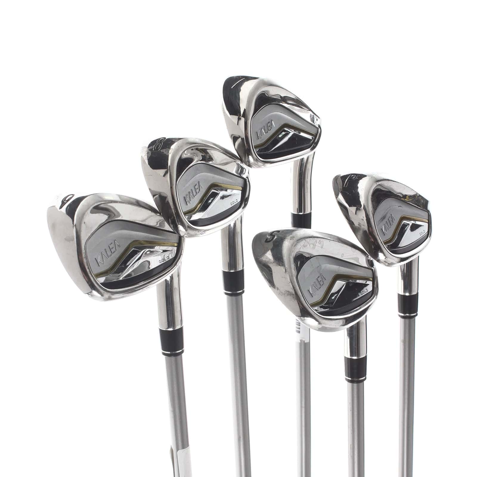TaylorMade Kalea Gold Graphite Ladies Right Hand Irons 7-SW Ladies - TaylorMade 40 Soft - Image 2