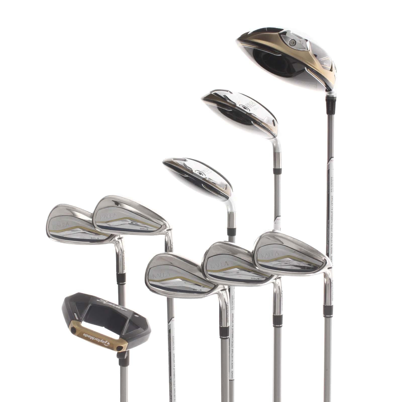 TaylorMade Kalea Gold Graphite Ladies Right Hand Package Set  Ladies - TaylorMade 40 - Image 2