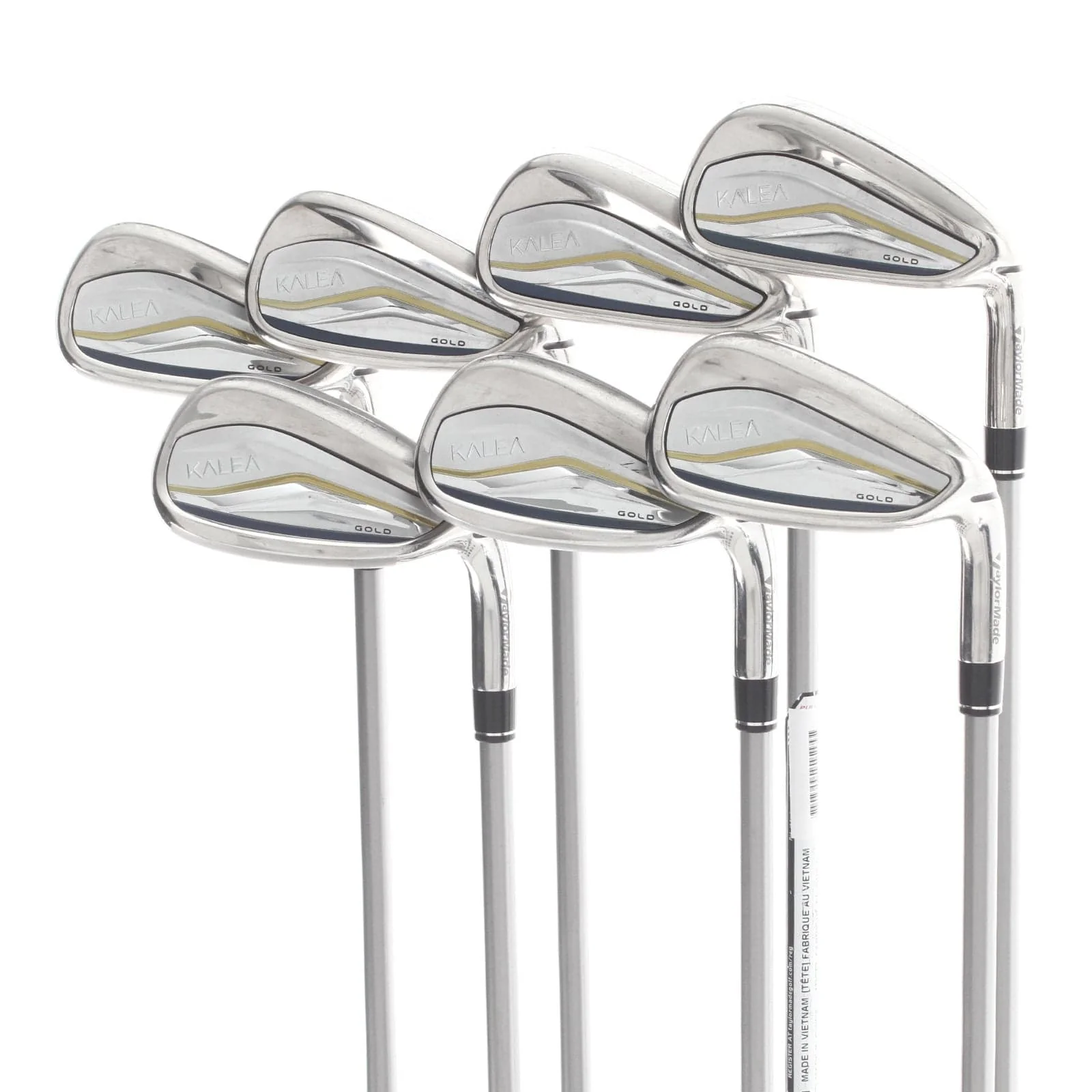 TaylorMade Kalea Graphite Ladies Right Hand Irons 6-AW+SW   - TaylorMade Kalea Gold 40
