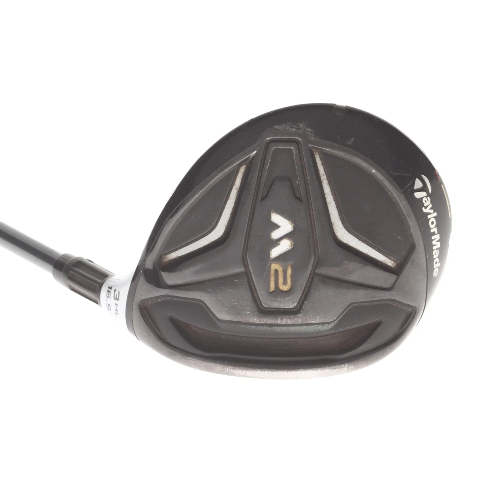 TaylorMade M2 2016 Graphite Mens Right Hand Fairway 3 Wood HL 16.5* Extra Stiff - Matrix Ozik MFS 70M Black Tie 4
