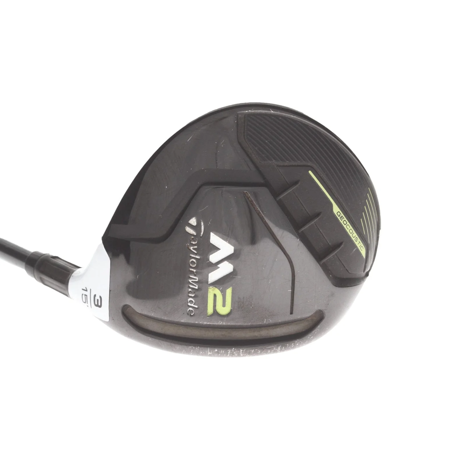 TaylorMade M2 2017 Graphite Mens Right Hand Fairway 3 Wood 15* Regular - TaylorMade M2 Reax 55g