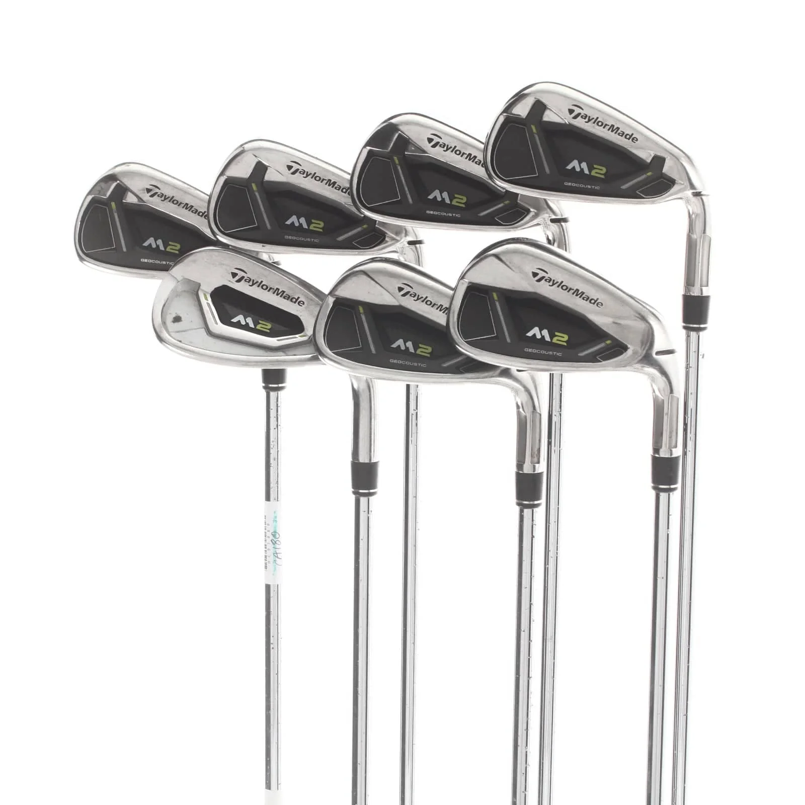 TaylorMade M2 2017 Steel Mens Right Hand Irons 5-SW Regular - REAX 88
