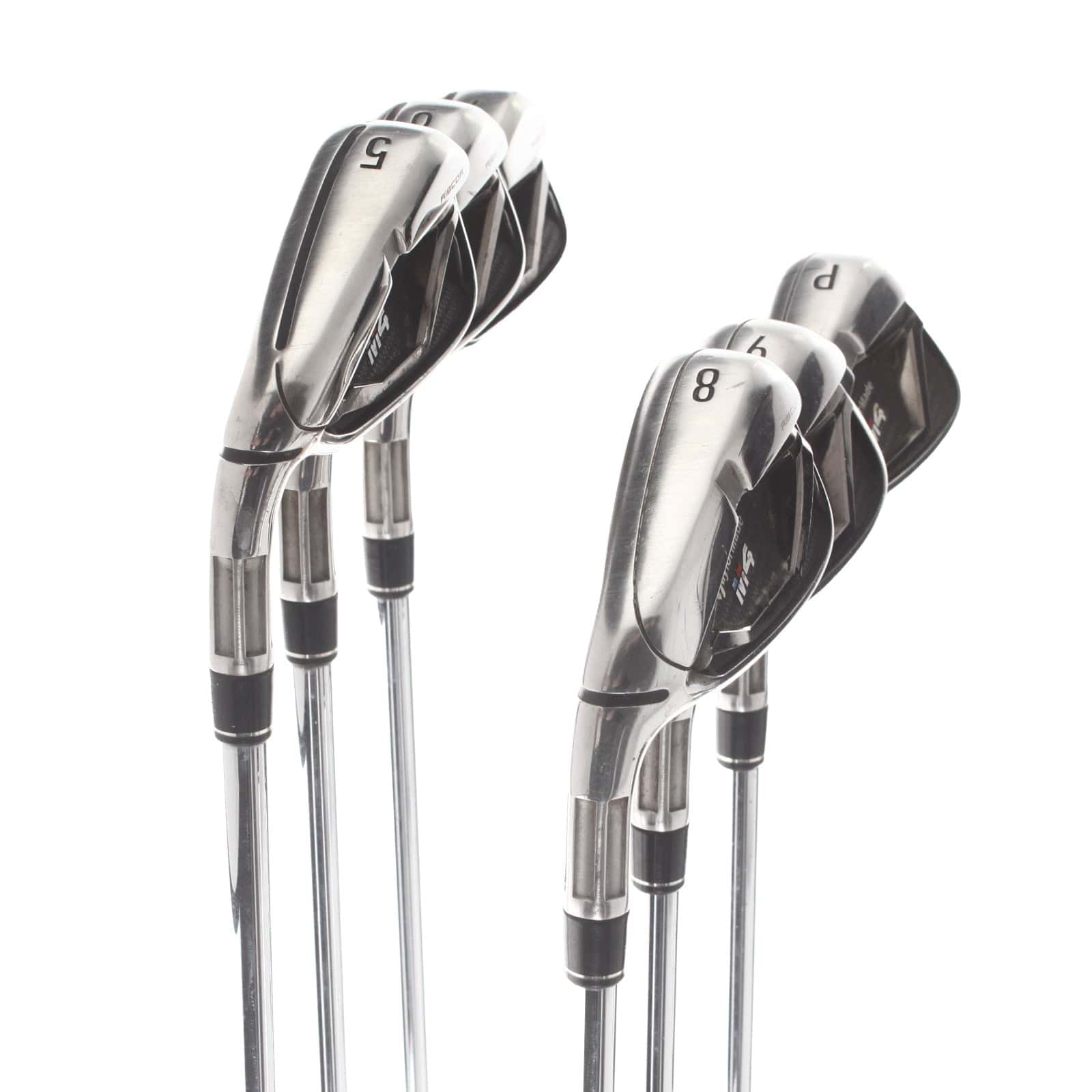 TaylorMade M4 Steel Mens Left Hand Irons 5-PW Regular - True Temper XP100 R300 - Image 2