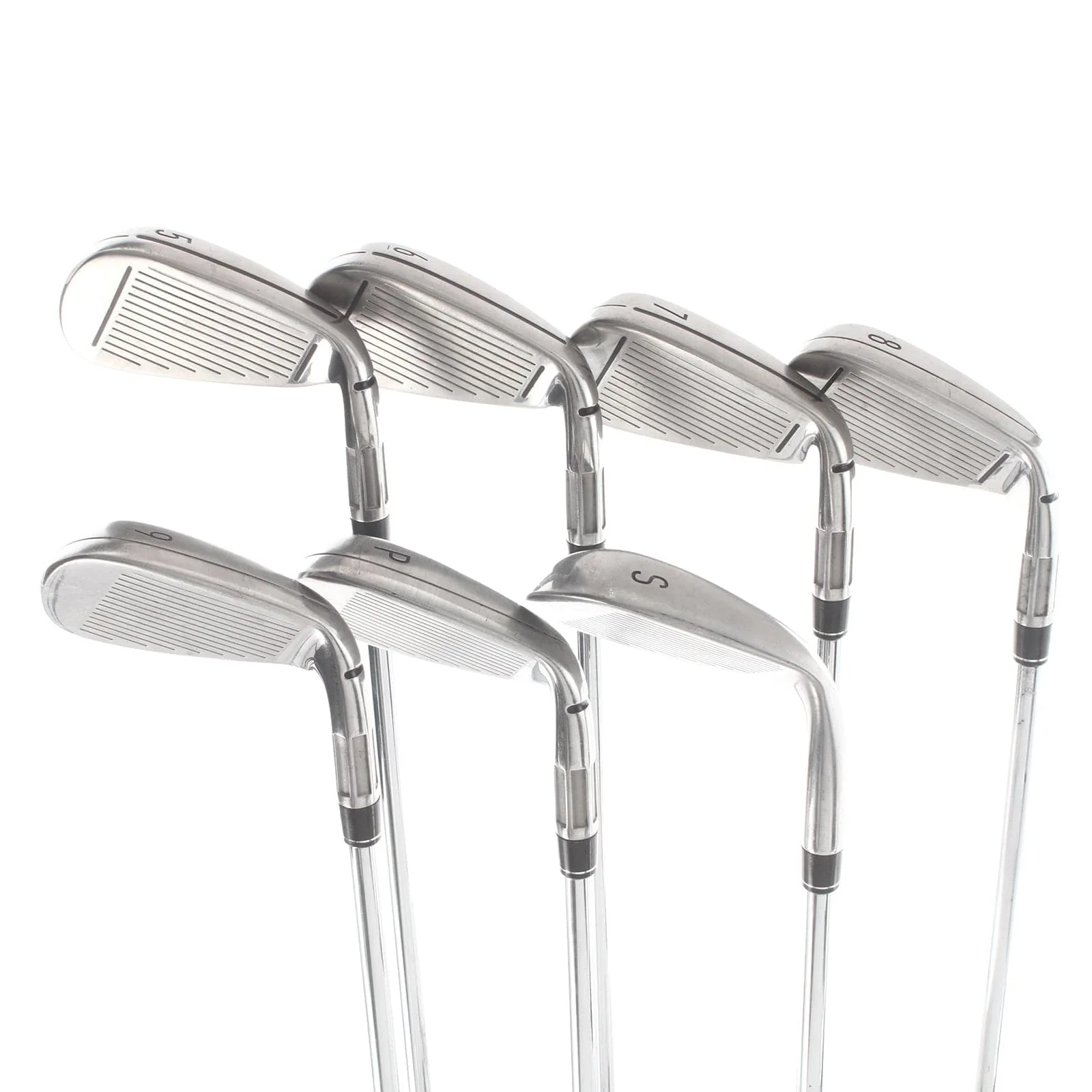 TaylorMade M4 Steel Mens Left Hand Irons 5-SW Regular - KBS Max 85 - Image 3