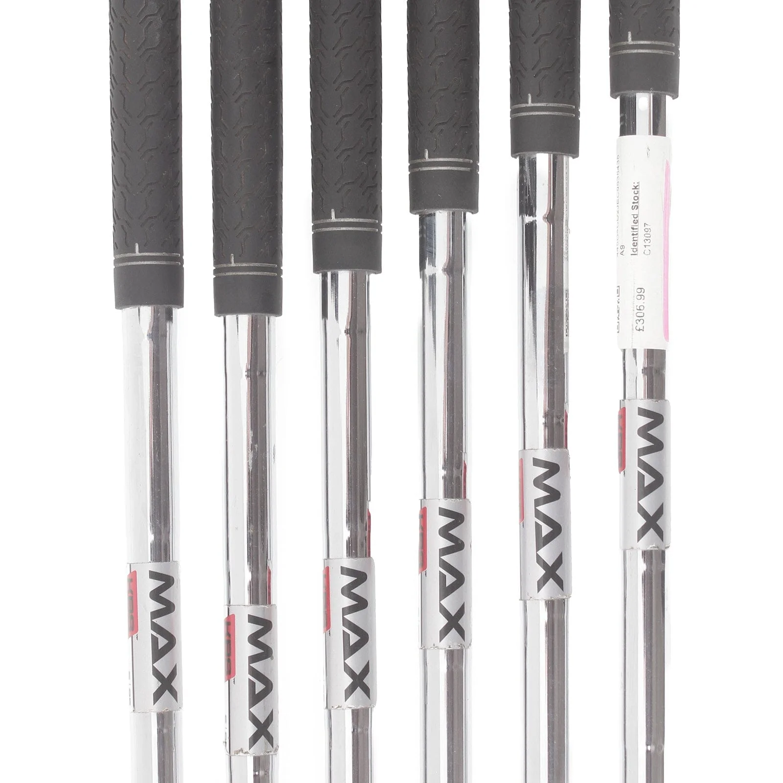 TaylorMade M4 Steel Mens Left Hand Irons 6-SW Stiff - KBS Max 85 - Image 6