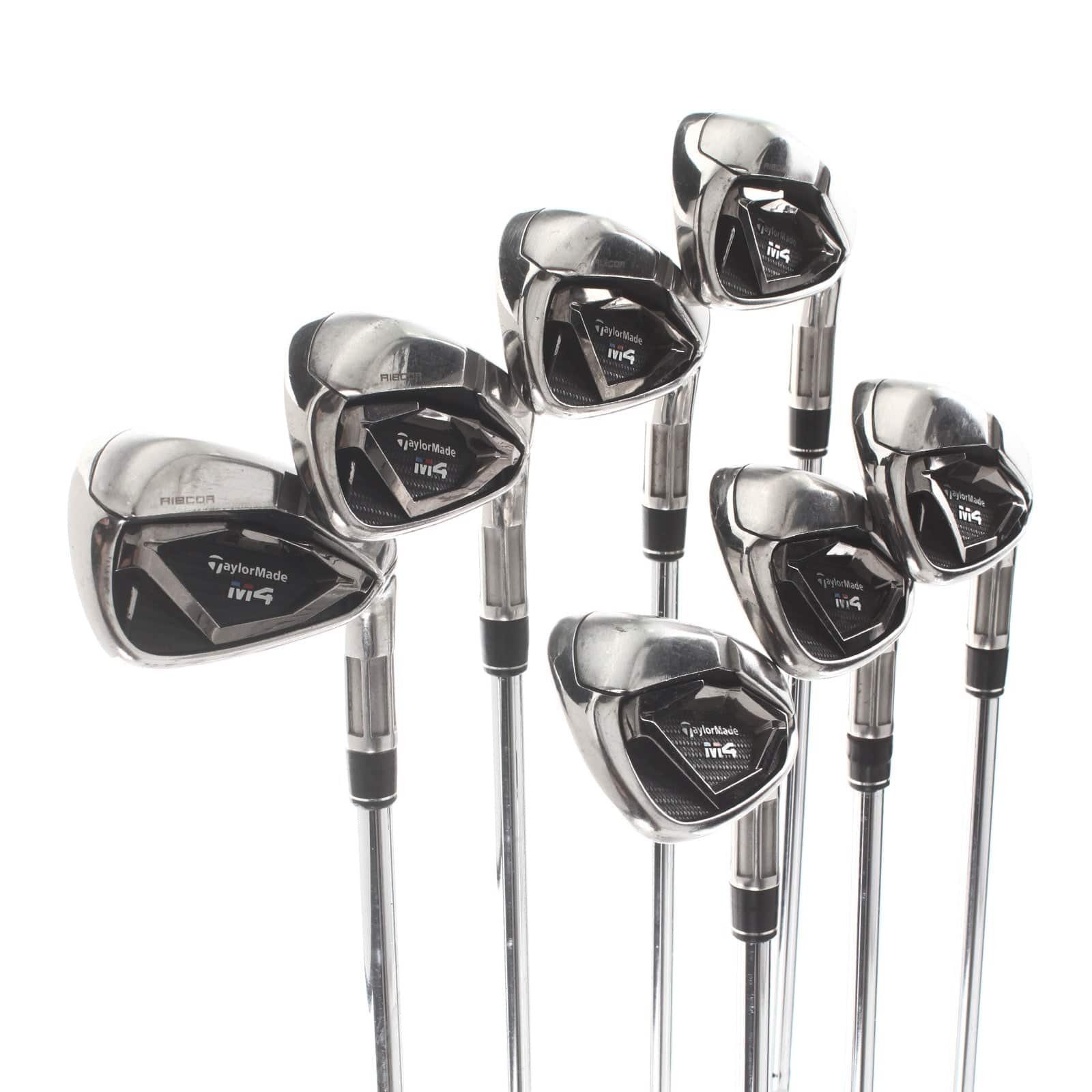 TaylorMade M4 Steel Mens Right Hand Irons 4-PW Stiff - KBS MAX 85 - Image 2