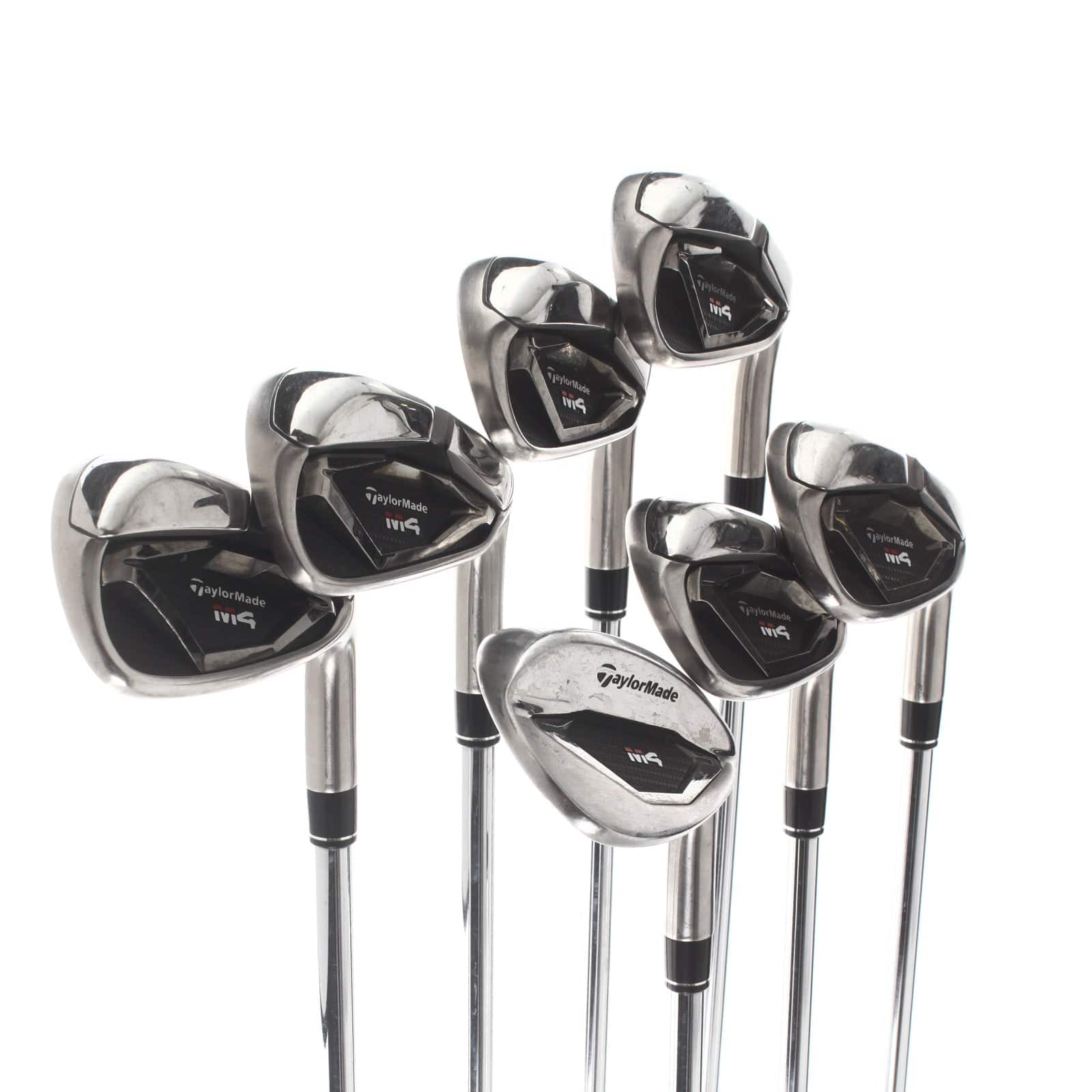 TaylorMade M4 Steel Mens Right Hand Irons 5-SW Regular - KBS MAX 85 - Image 2