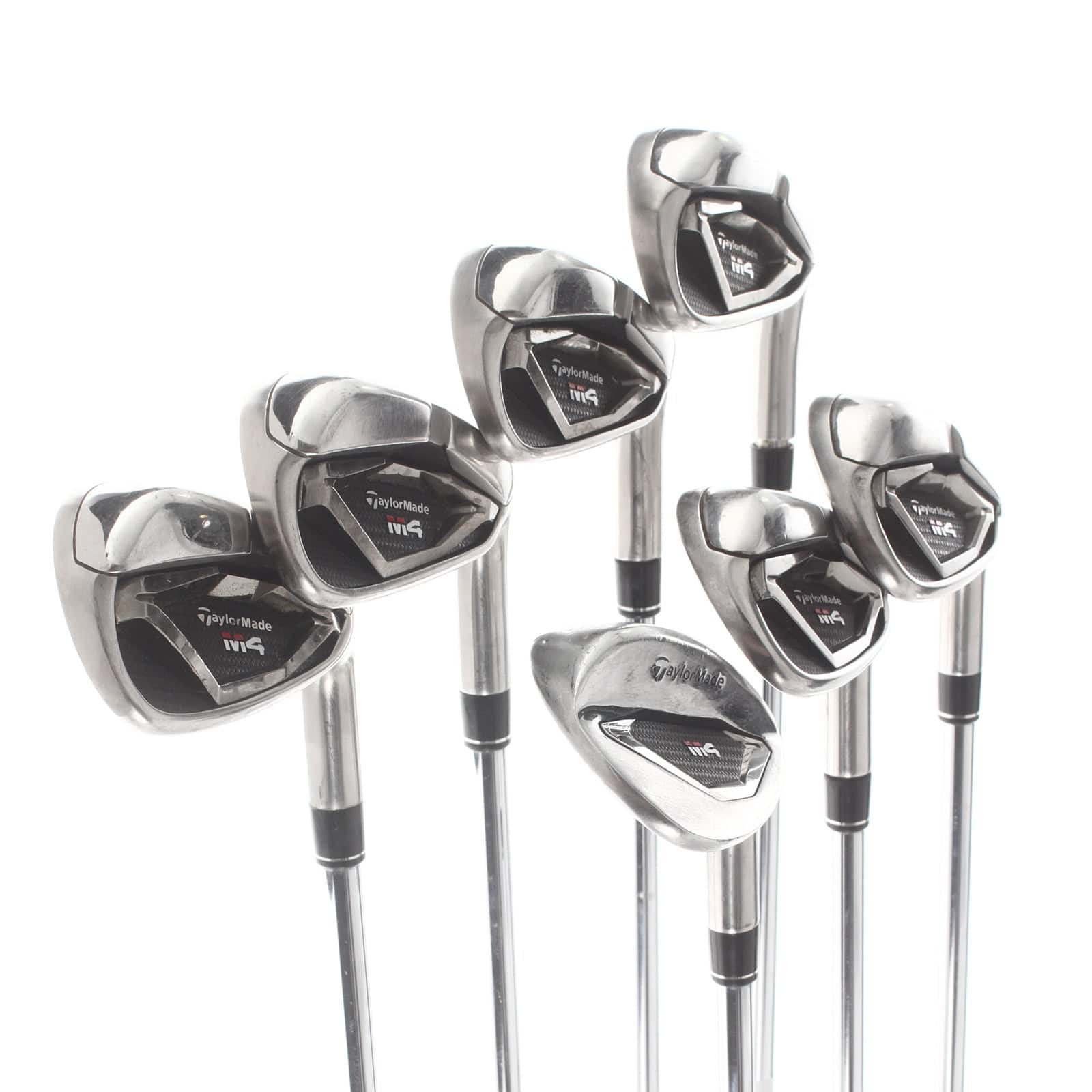 TaylorMade M4 Steel Mens Right Hand Irons 5-SW Regular - KBS Max 85 - Image 2