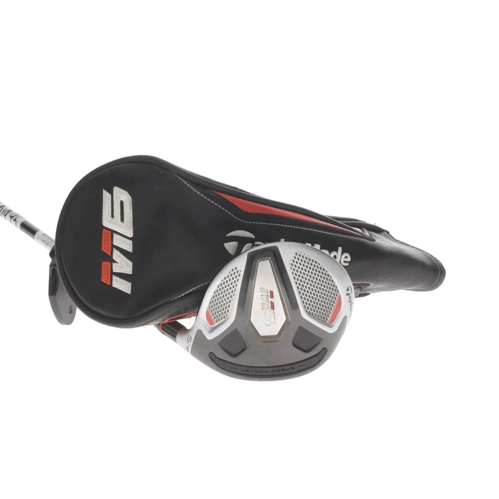 TaylorMade M6 Graphite Mens Right Hand Fairway 5 Wood 18* Regular - Fujikura Atmos Red 5R