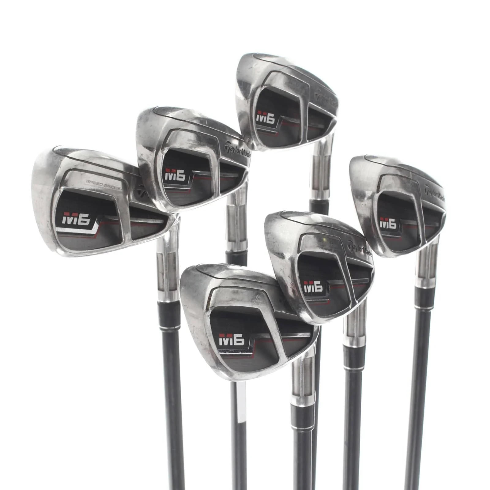 TaylorMade M6 Graphite Mens Right Hand Irons 5-PW Regular - Fujikura Atmos 6-R - Image 2