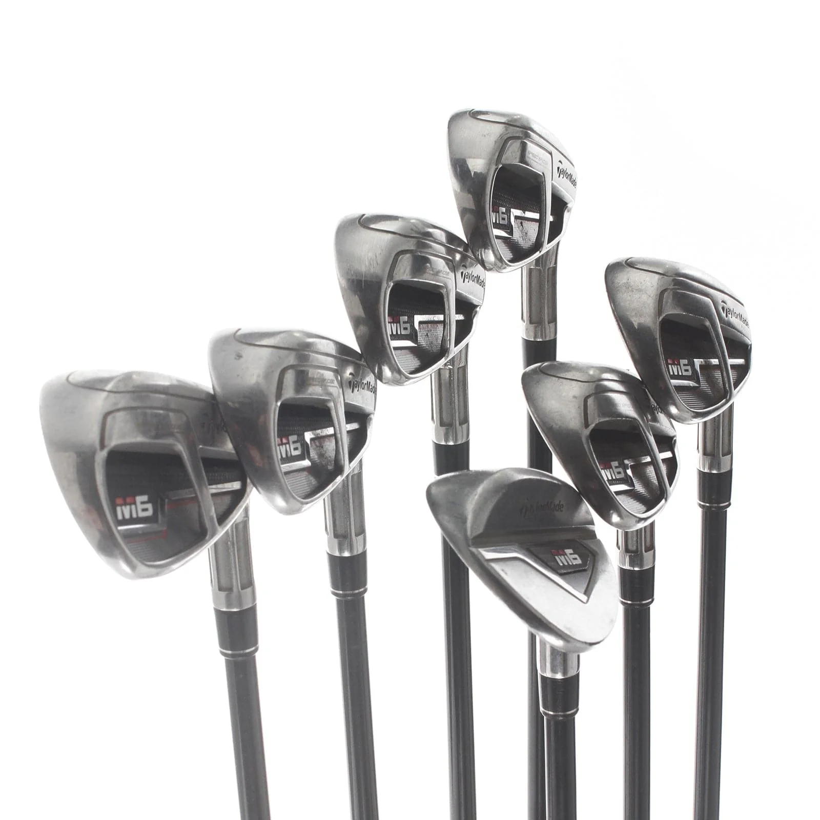 TaylorMade M6 Graphite Mens Right Hand Irons 5-SW Regular - Atmos 6 - Image 2