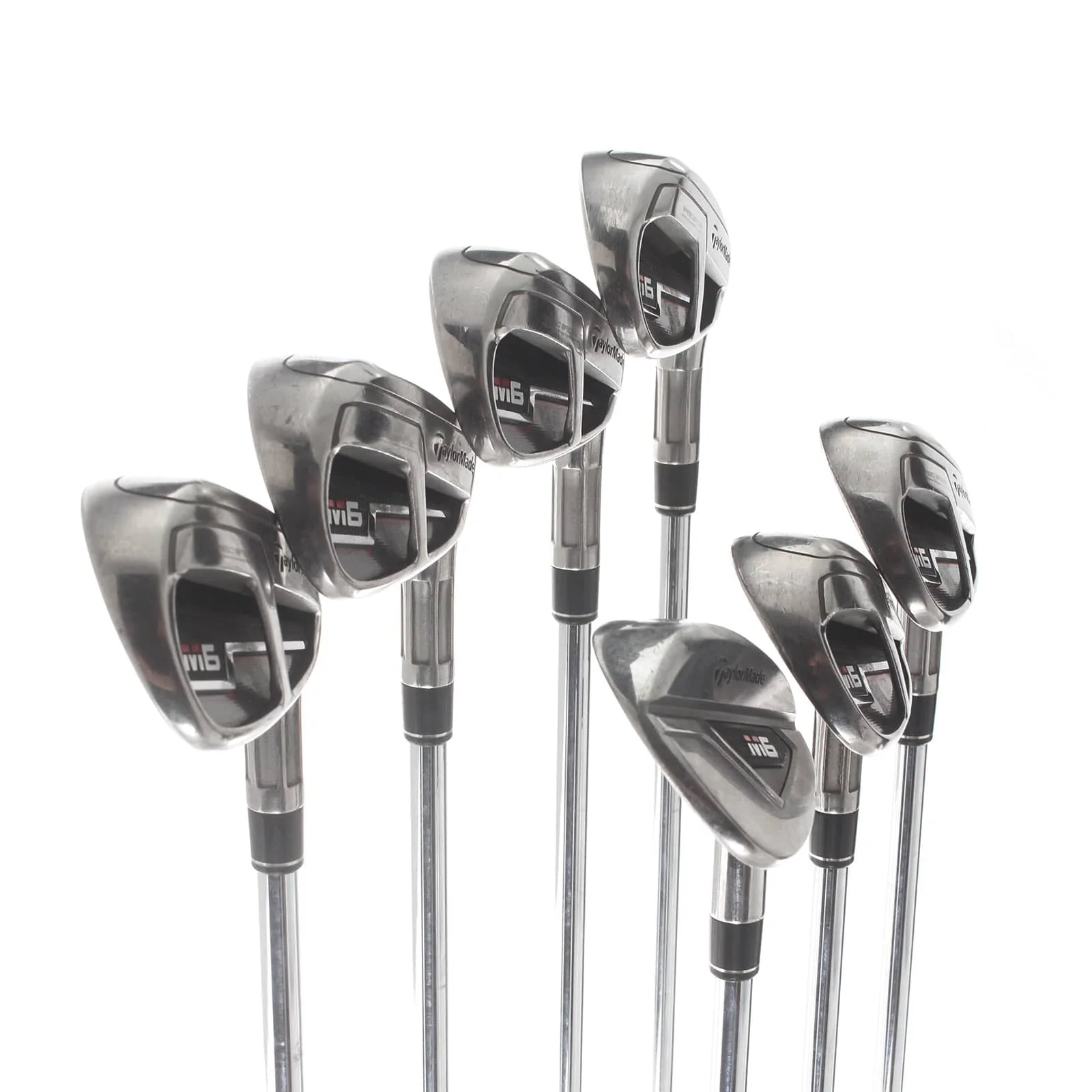 TaylorMade M6 Steel Mens Right Hand Irons 5-AW Regular - KBS Max 85 - Image 2