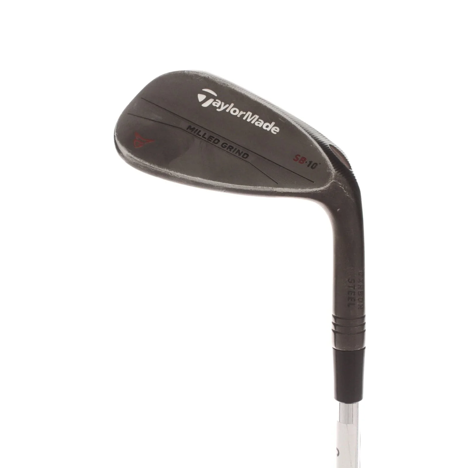 TaylorMade Milled Grind Steel Mens Right Hand Lob Wedge 60* 10 Bounce Stiff - Modus 105