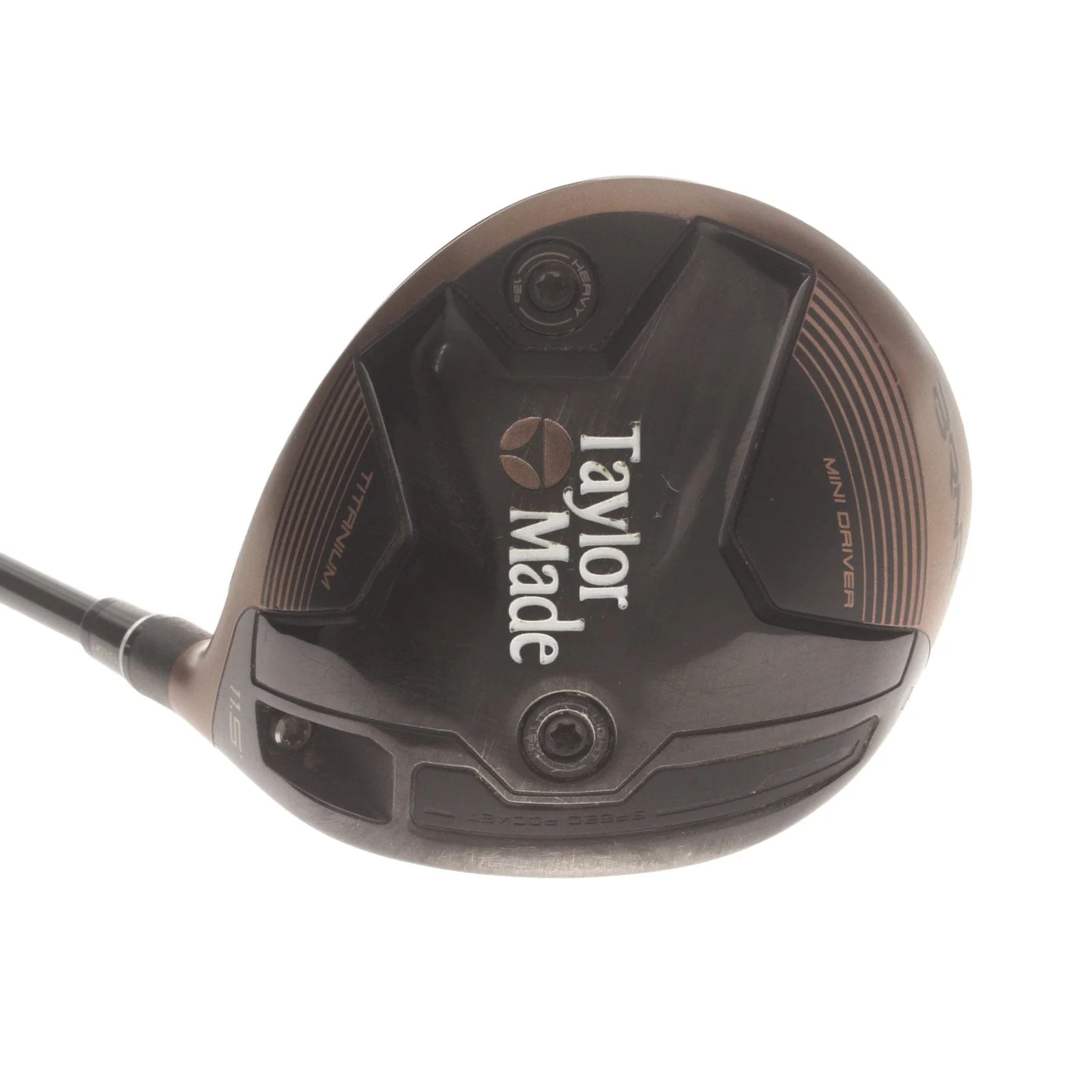 TaylorMade Mini BRNR Graphite Mens Right Hand Mini Driver 11.5* Stiff - ProForce 65 M40X - Image 2