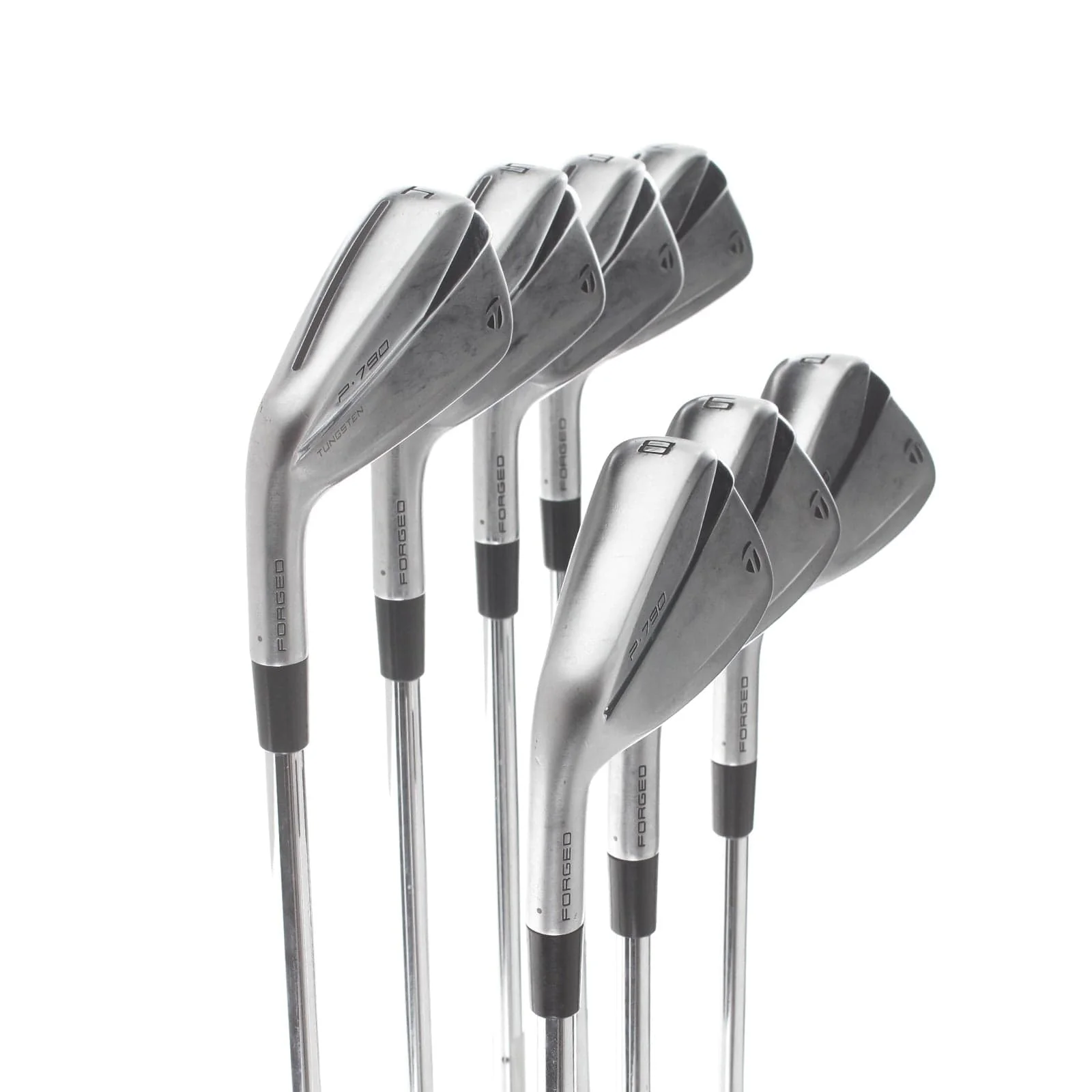 TaylorMade P790 Steel Mens Left Hand Irons 4-PW Stiff - KBS Tour - Image 2