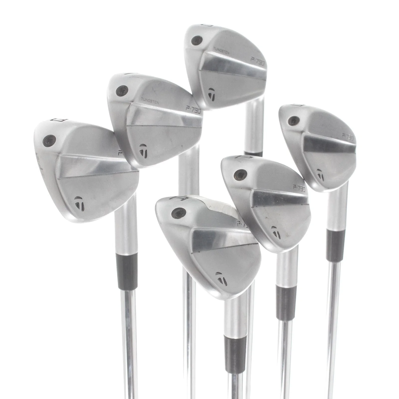 TaylorMade P790 Steel Mens Right Hand Irons 6-GW Stiff - KBS Max MT Stiff - Image 2