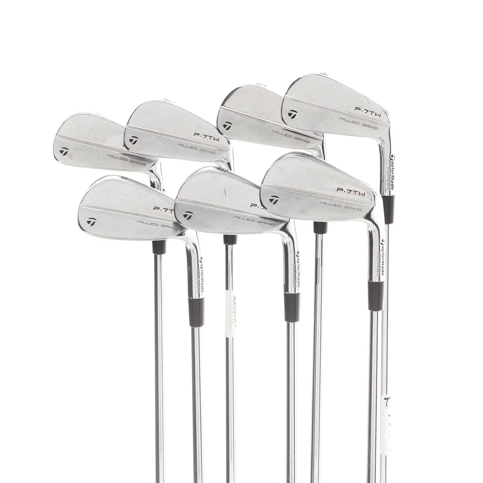 TaylorMade P7TW Steel Mens Right Hand Irons 4-PW Stiff - Project X Rifle 6.0