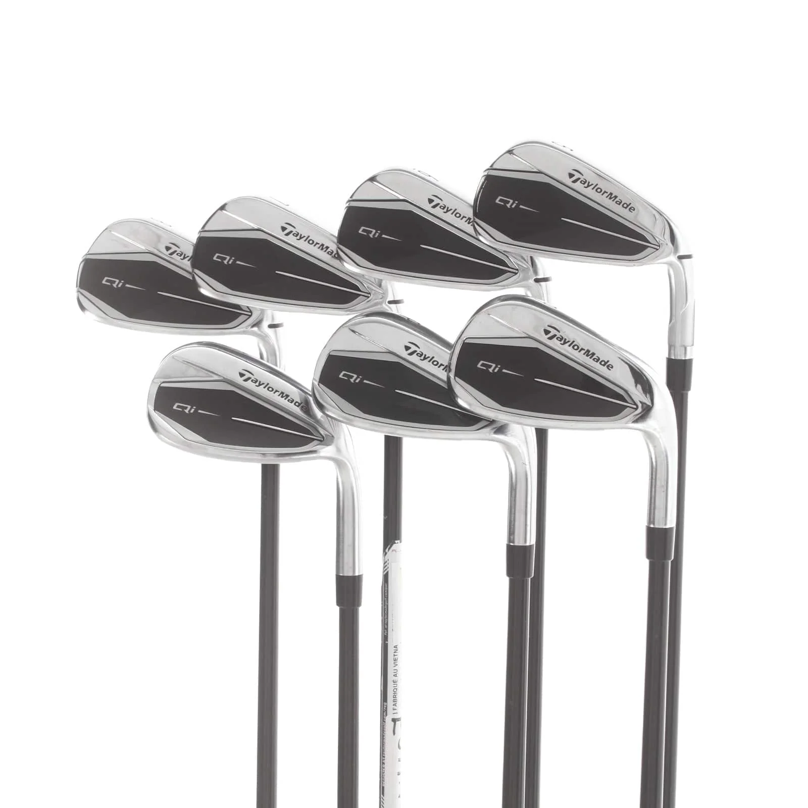 TaylorMade Qi Graphite Mens Right Hand Irons 5-SW Regular - Fujikura Ventus TR Blue 6-R