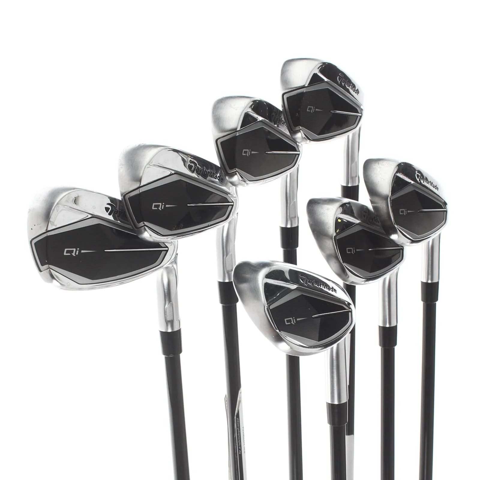 TaylorMade Qi Graphite Mens Right Hand Irons 5-SW Senior - Fujikura Ventus TR Blue 5-A - Image 2