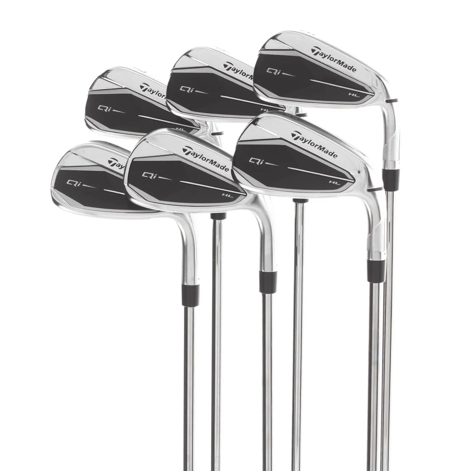 TaylorMade Qi HL Steel Mens Right Hand Irons 5-PW Regular - KBS MAX MT