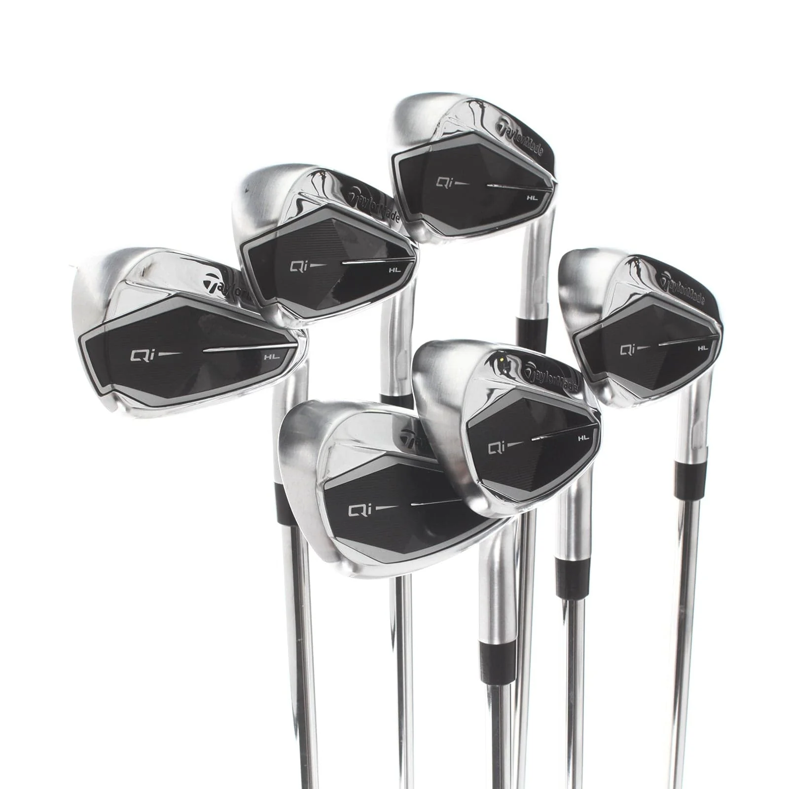 TaylorMade Qi HL Steel Mens Right Hand Irons 5-PW Regular - KBS MAX MT - Image 2