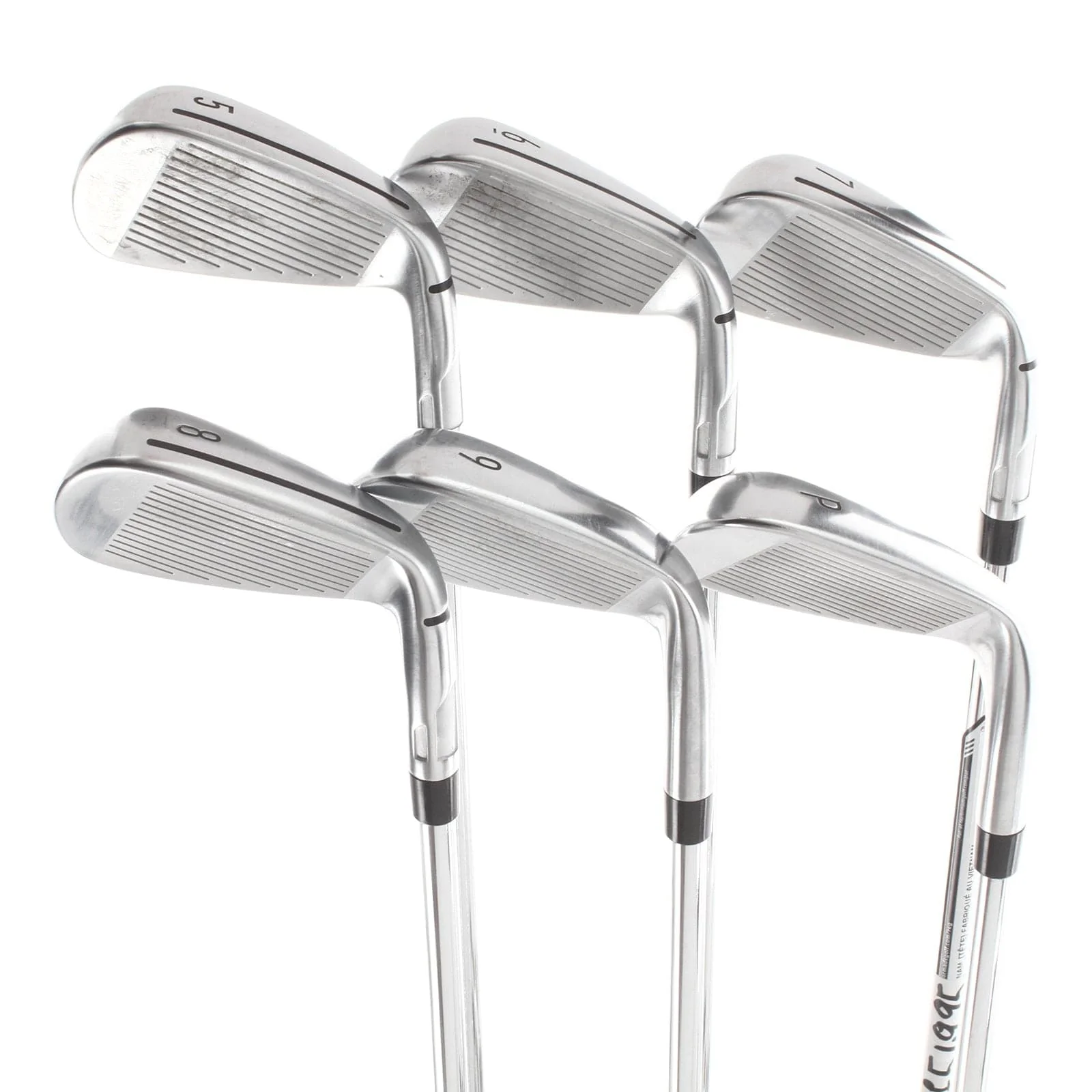 TaylorMade Qi Steel Mens Left Hand Irons 5-PW Regular - KBS Max MT 85 - Image 3