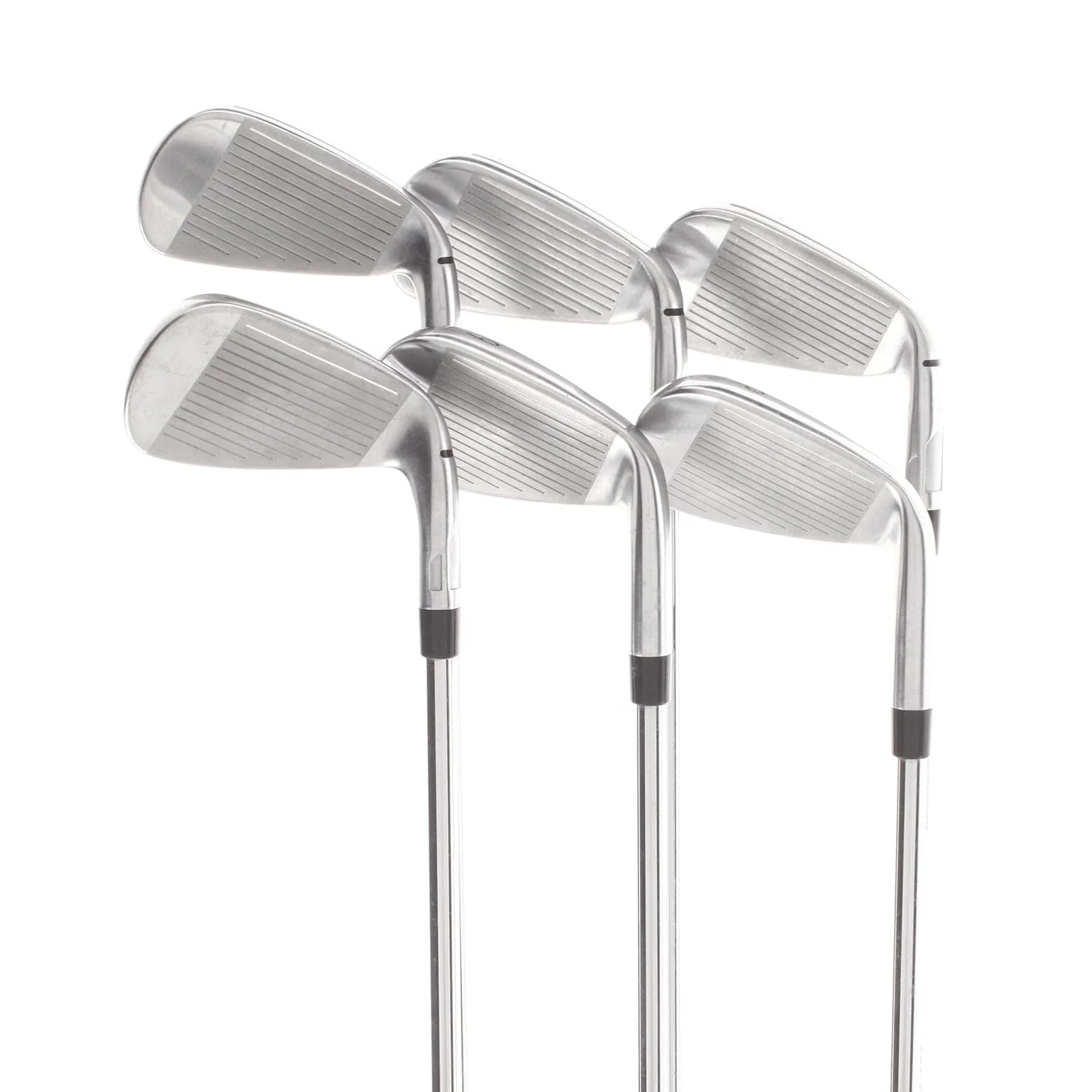 TaylorMade Qi Steel Mens Left Hand Irons 5-PW Regular - KBS Max MT 85 - Image 4