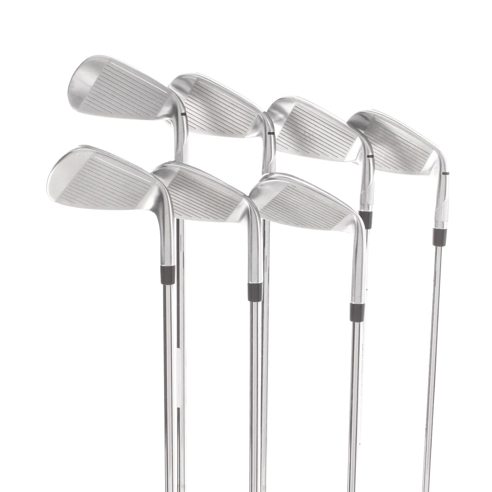 TaylorMade Qi Steel Mens Left Hand Irons 5-SW Regular - KBS Max 85 - Image 4