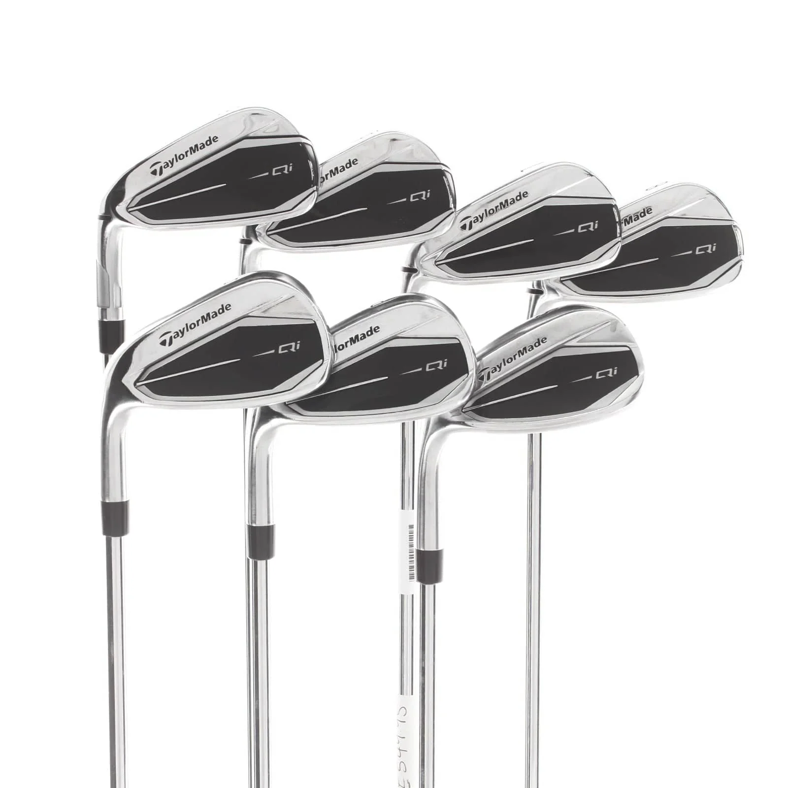 TaylorMade Qi Steel Mens Left Hand Irons 5-SW Regular - KBS Max MT 85