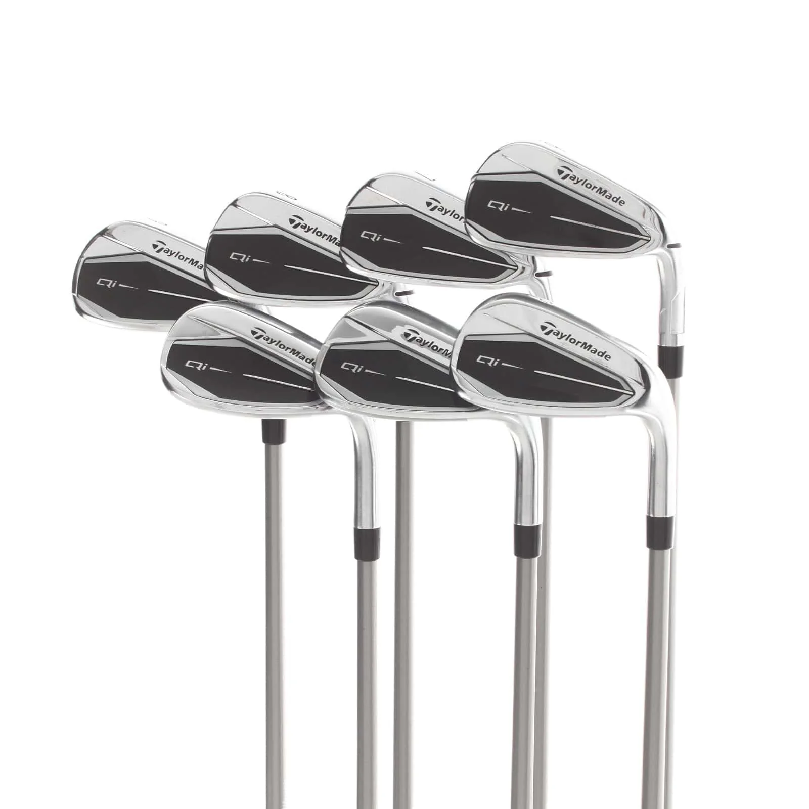 TaylorMade Qi Graphite Mens Right Hand Irons 6-SW+AW Regular - Fujikura Speeder NX 50-R