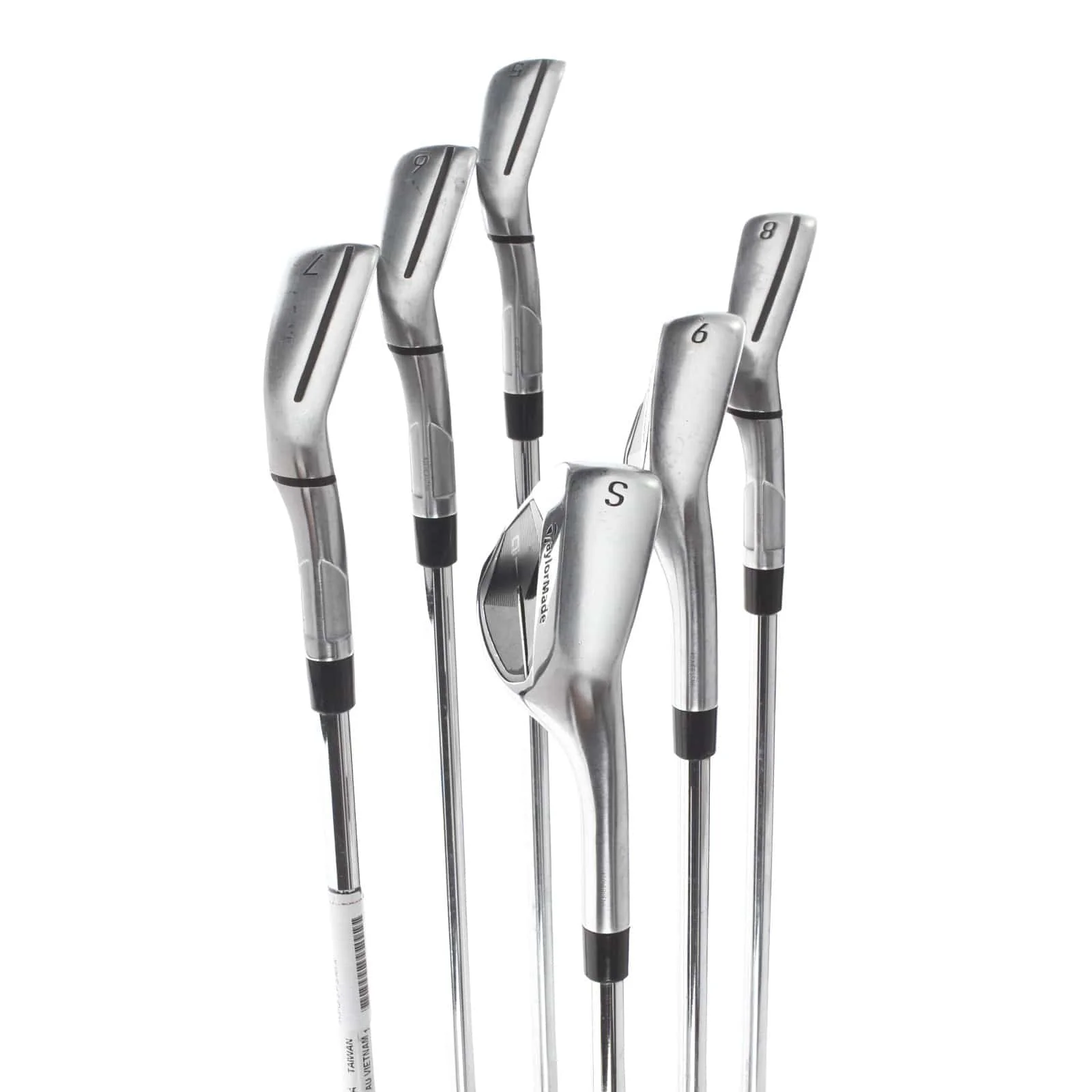 TaylorMade Qi Steel Mens Right Hand Irons 5-SW Regular - KBS Max 85 - Image 3