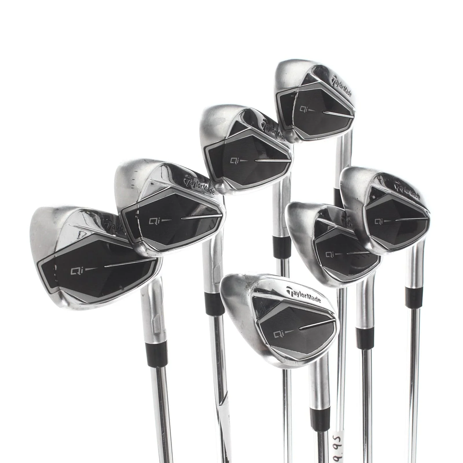 TaylorMade Qi Steel Mens Right Hand Irons 5-SW Regular - KBS Max 85 - Image 2