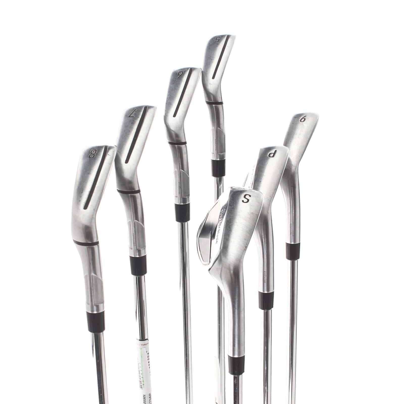 TaylorMade Qi Steel Mens Right Hand Irons 5-SW Regular - KBS Max 85 - Image 3